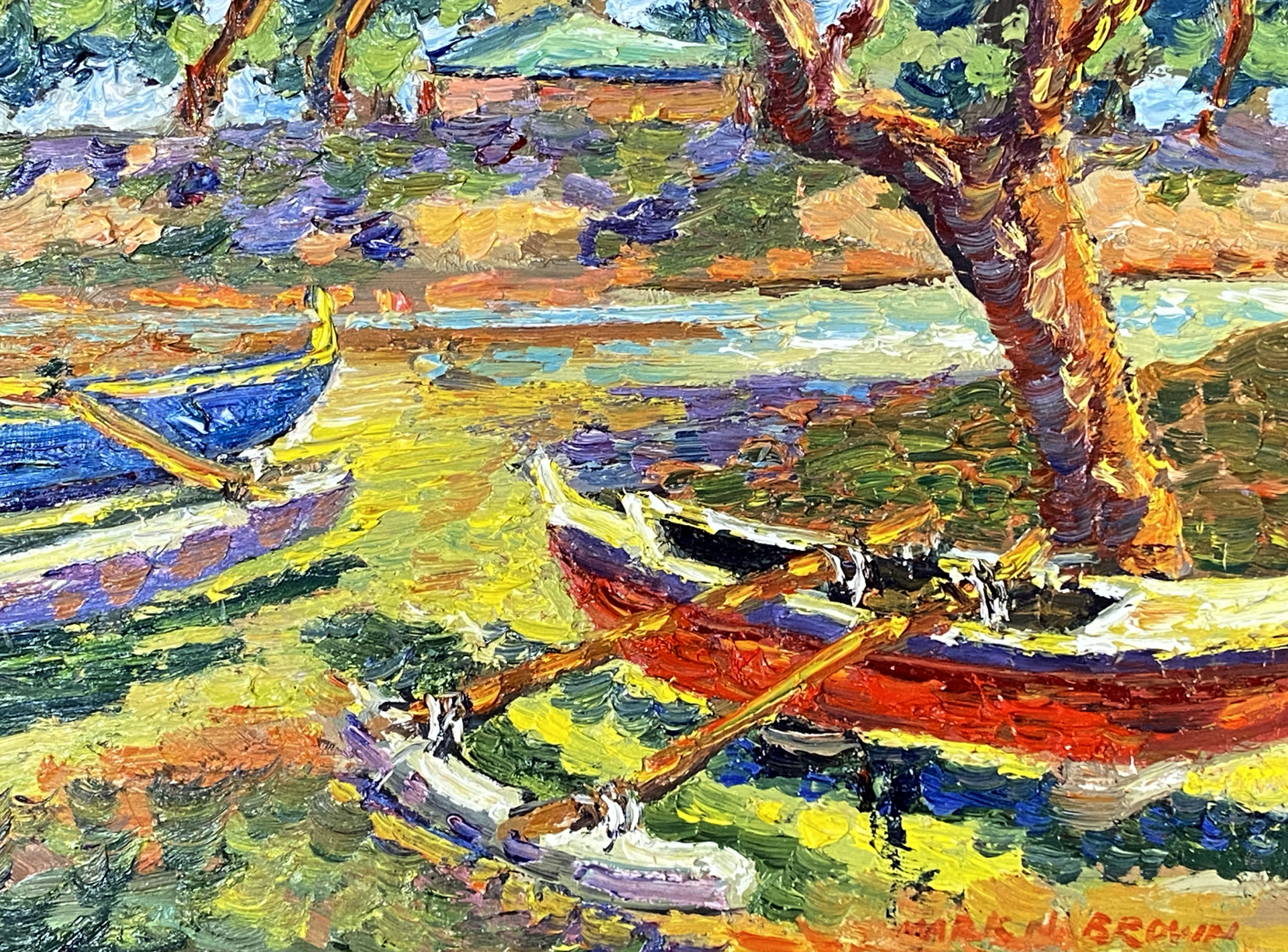 Kailua Canoe by Mark Brown