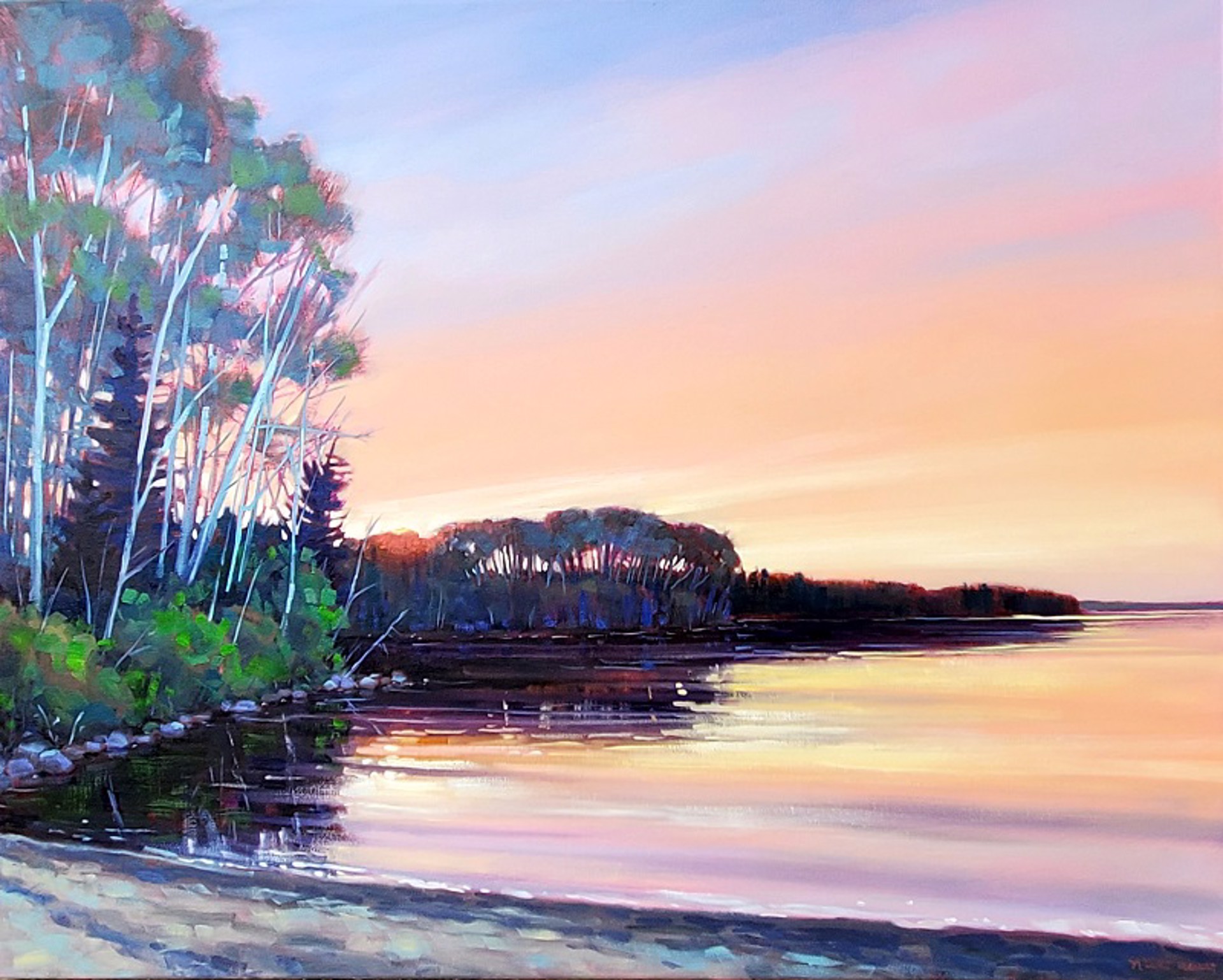 Radiant Summer's Eve by Nicki Ault