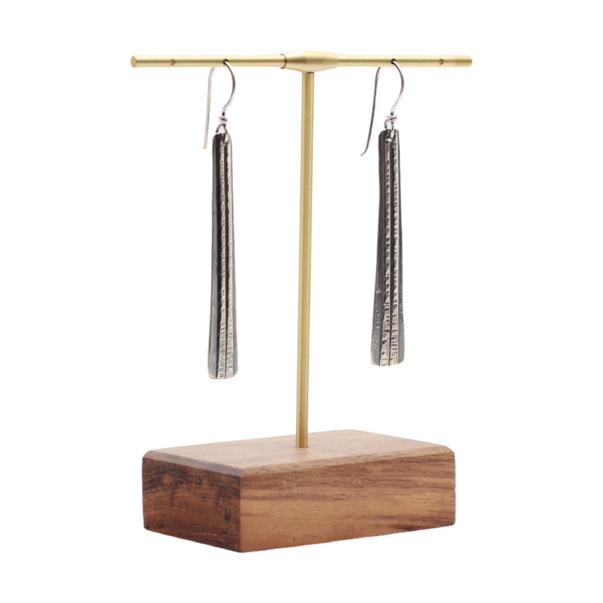 Everyday Adventures Earrings - long (Sterling Silver) by Emily Dubrawski
