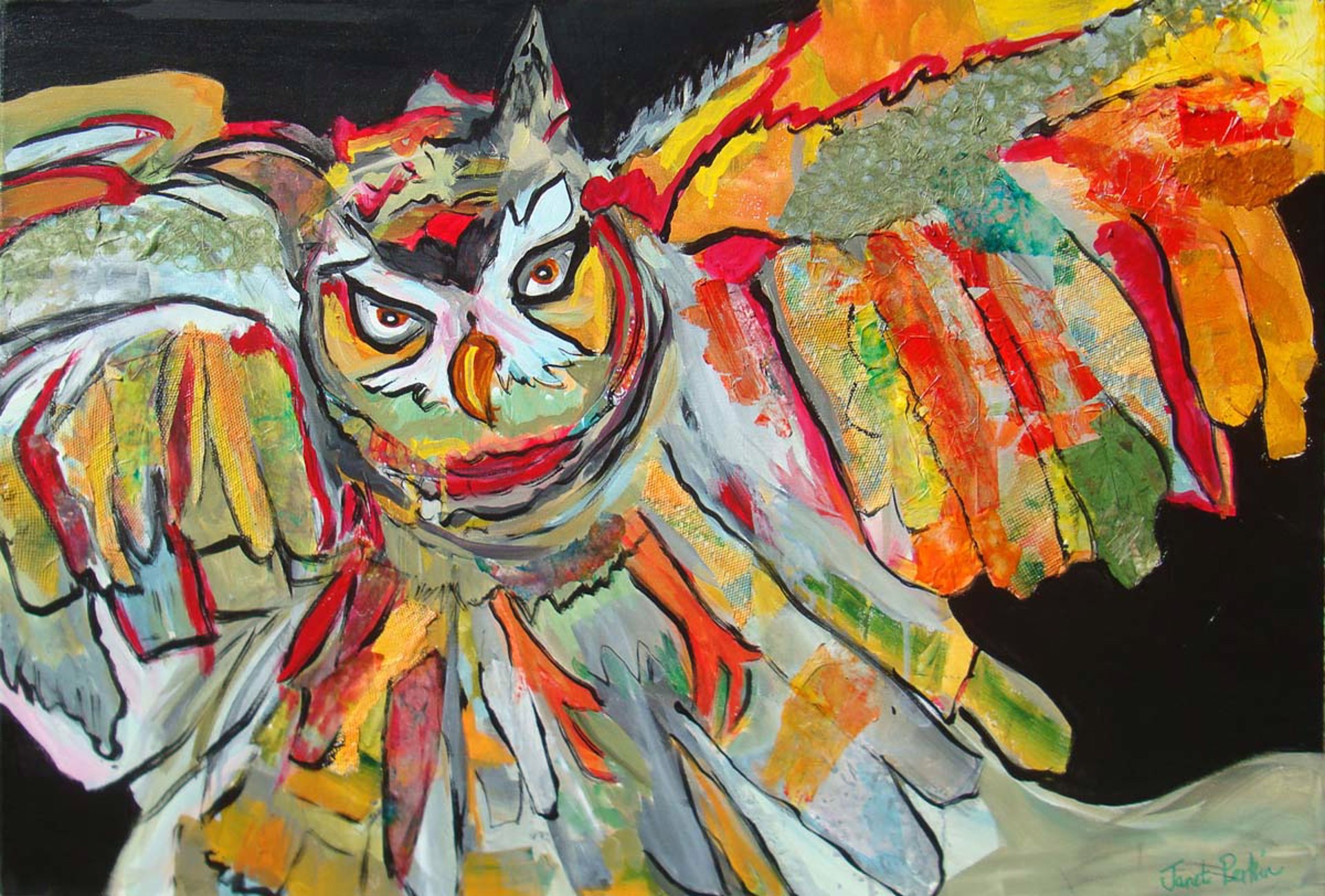 Owl by Janet Perkin