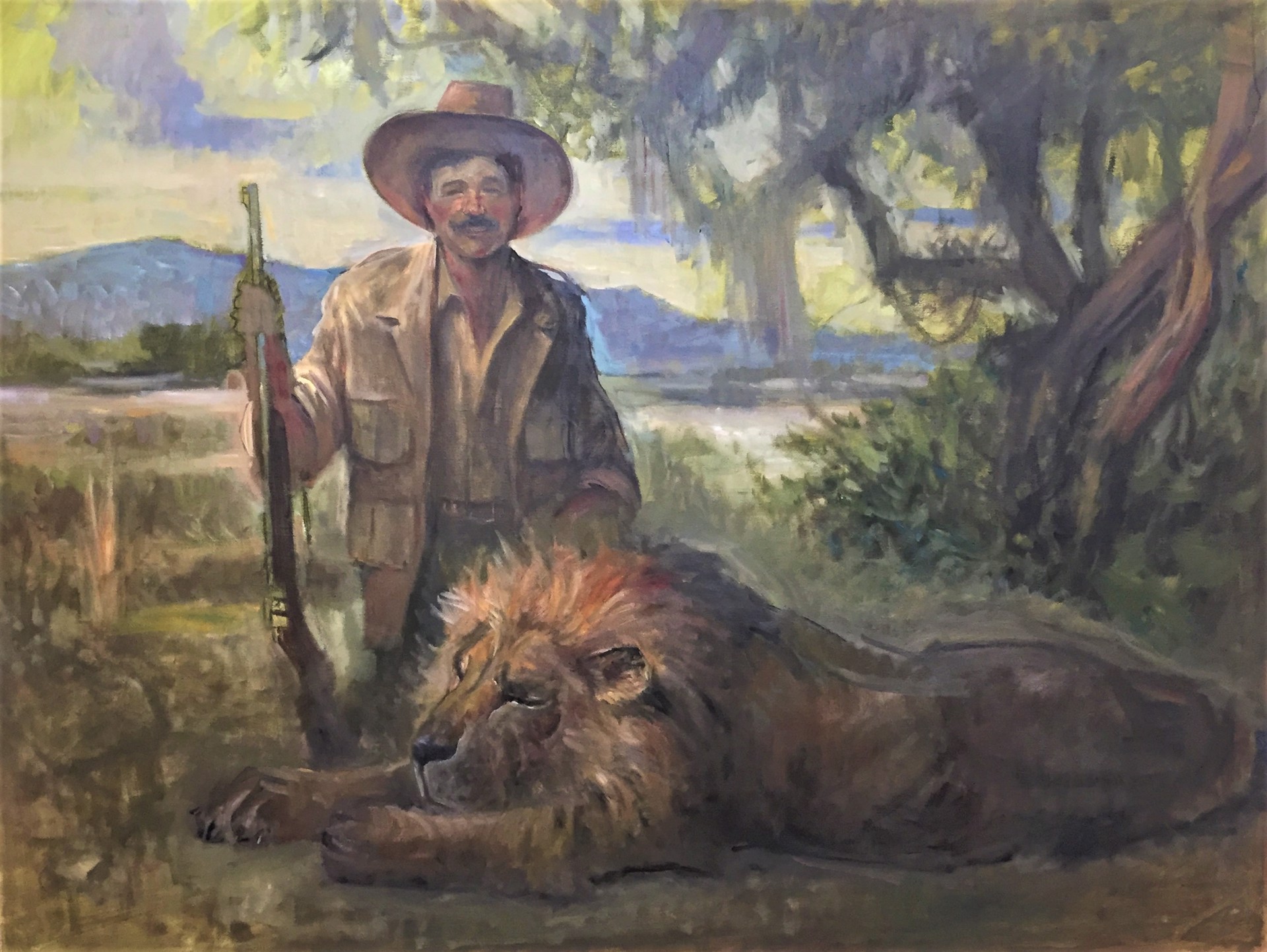 Hemingway's Lion by John Carroll Doyle