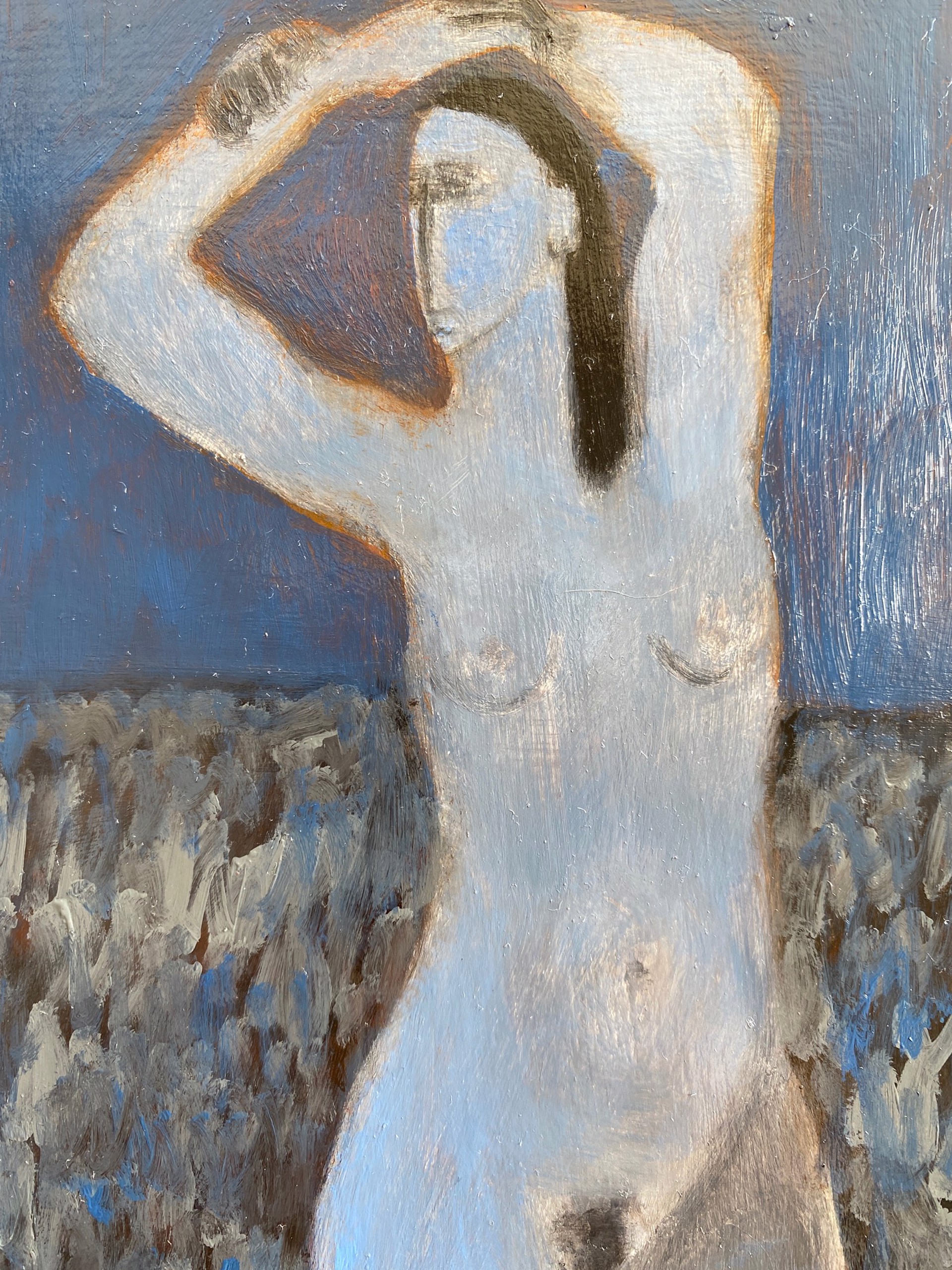 Nude on a Shag Rug by Gigi Mills