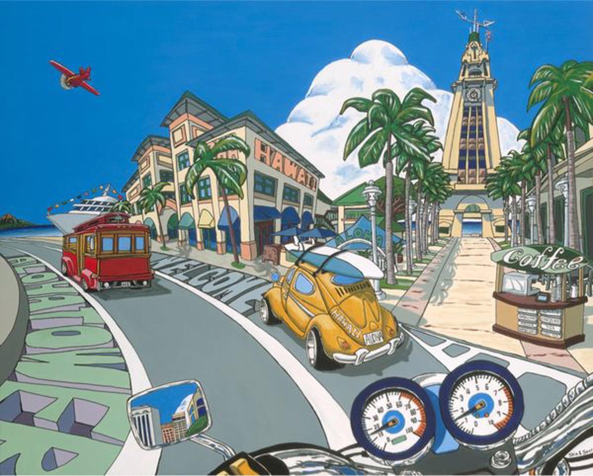 Aloha Tower by Shin & Saori Kato