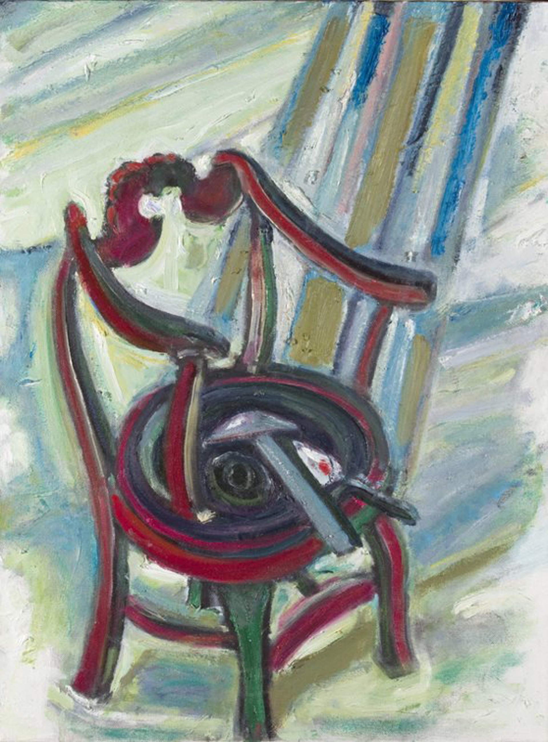 Tools on a Chair by Bernard Chaet