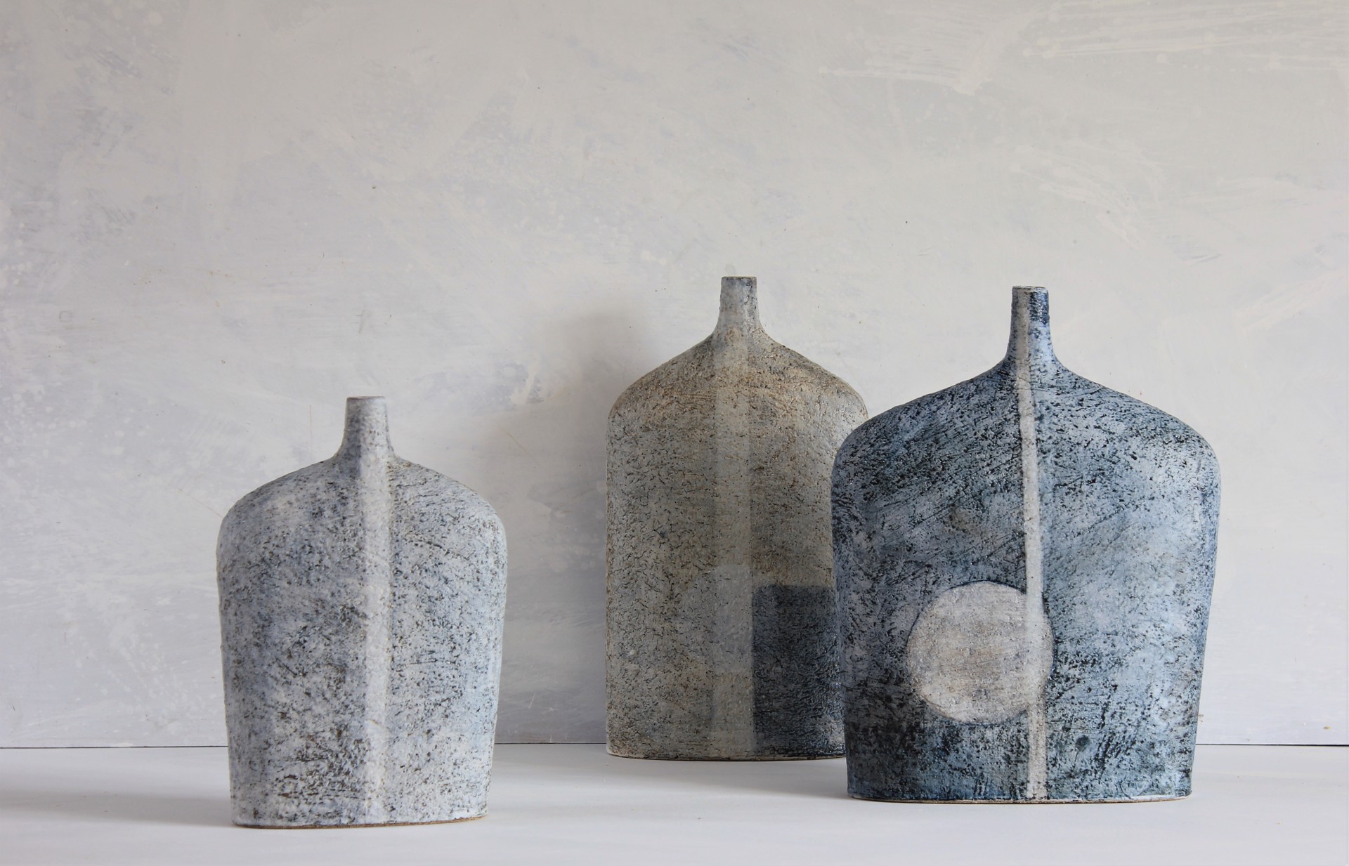 Stoneware Bottle by Gillian Goldfarb