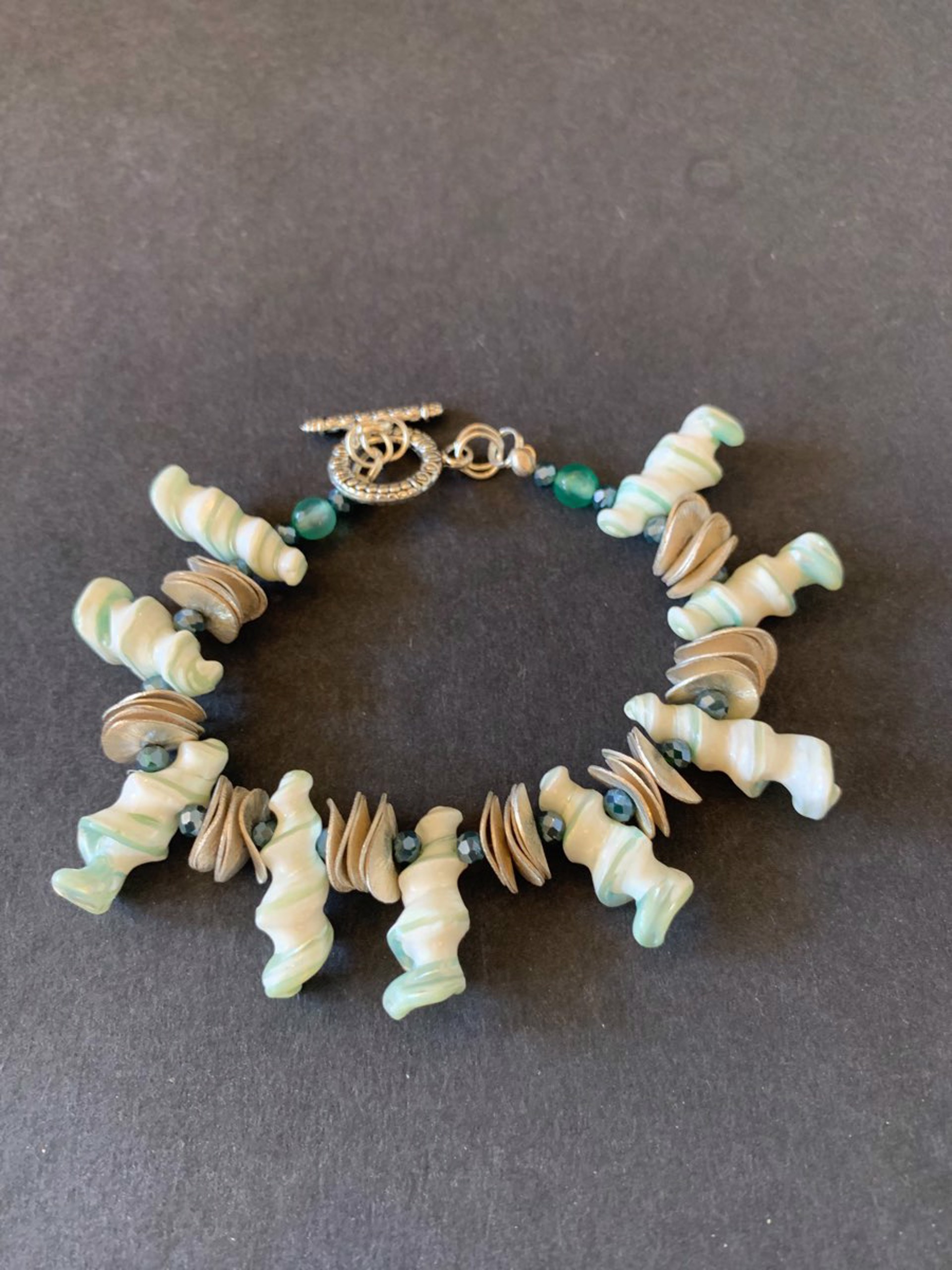 Sea Queen Seashell Bracelet by Patty Elzinga