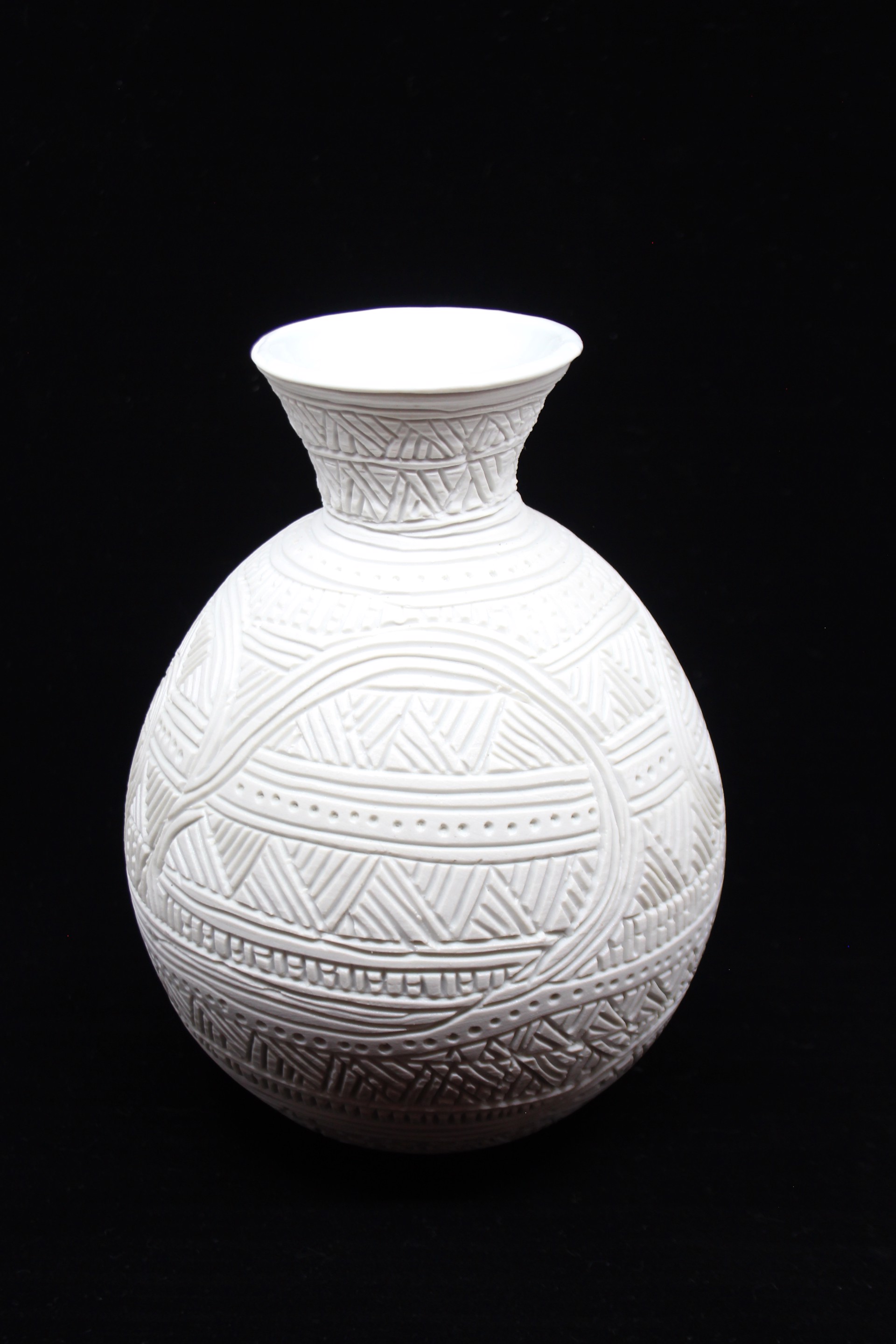 White Vase I by Heather Bradley