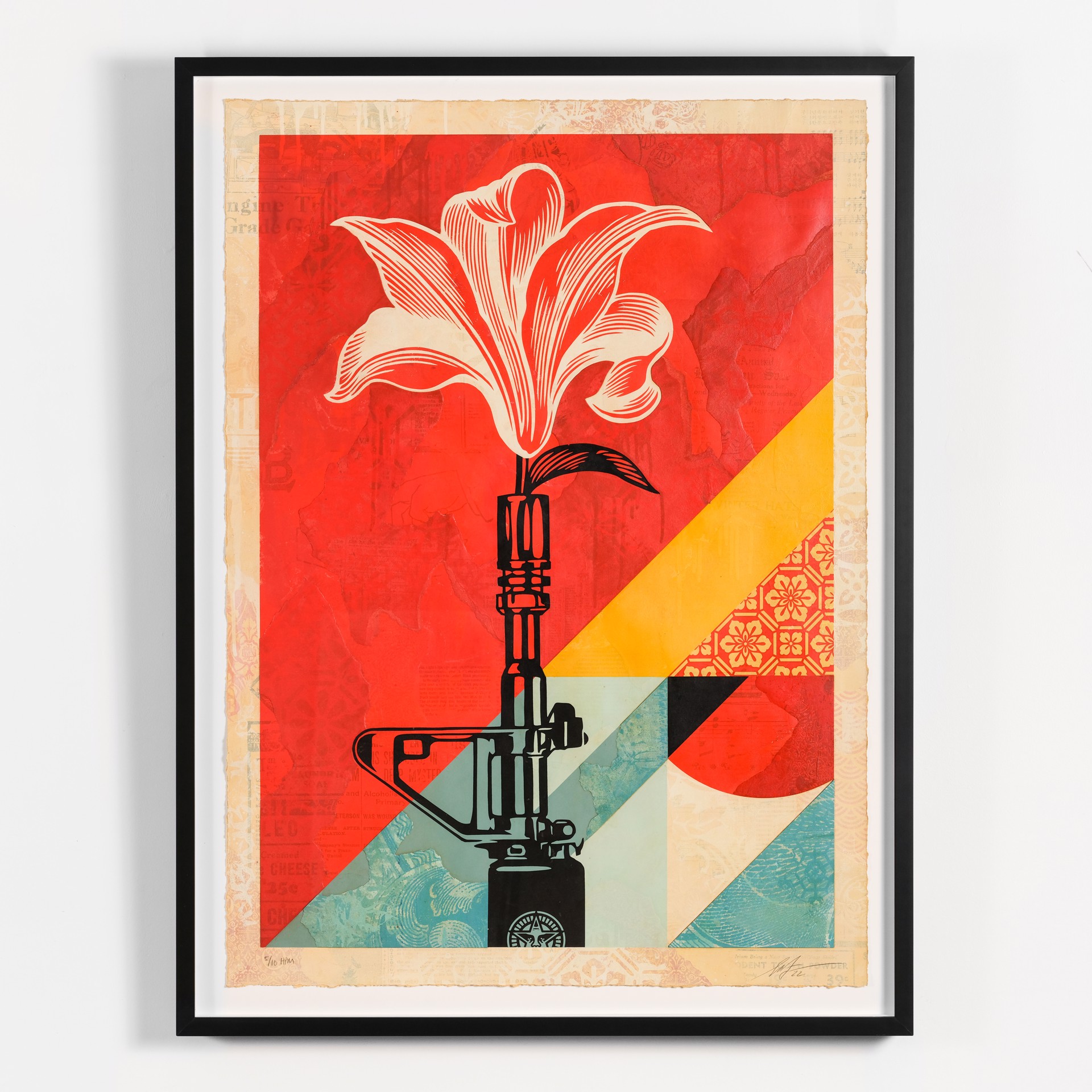 AR-15 Lily by Shepard Fairey / Limited editions