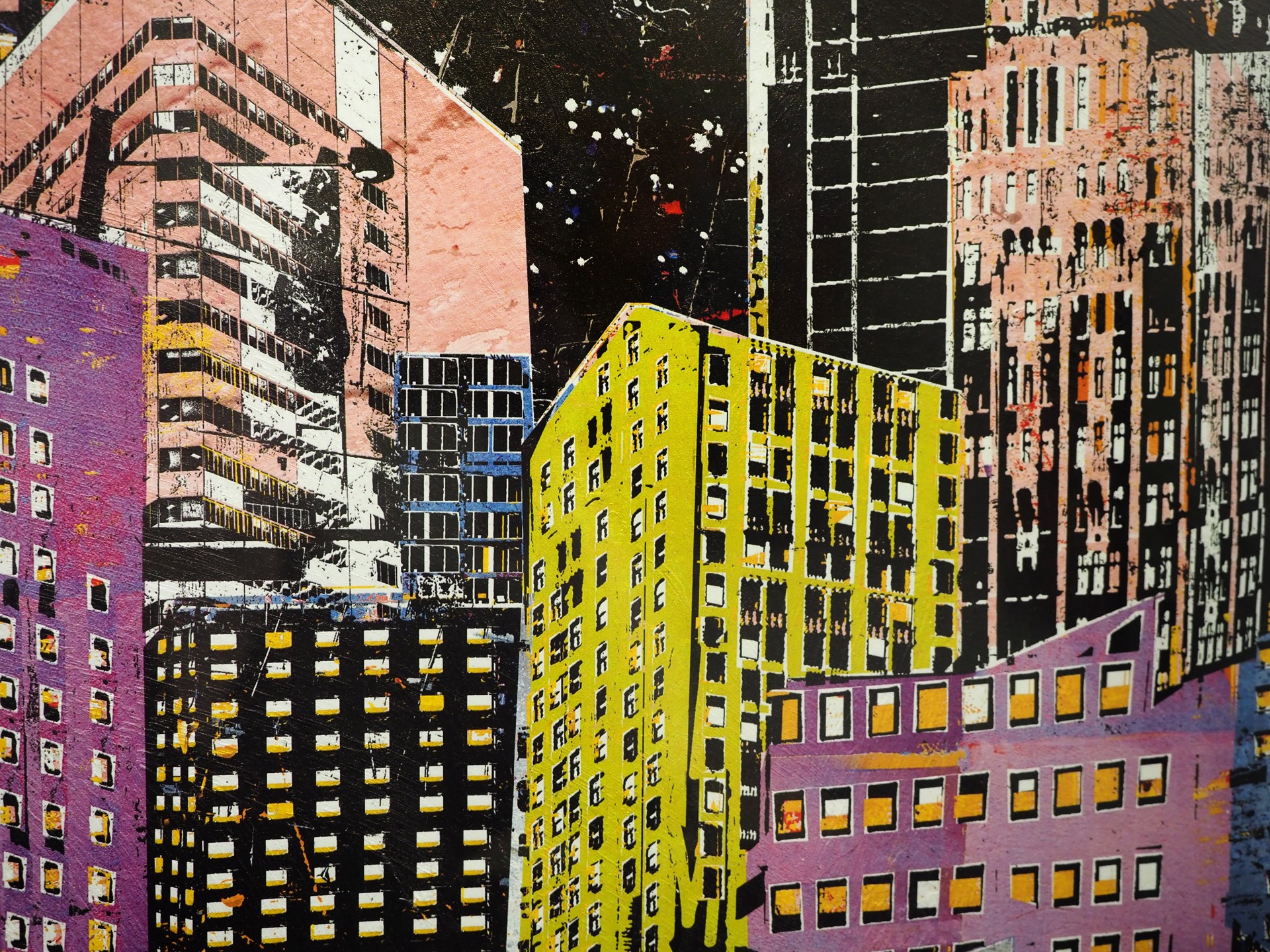 Big City at Night II by Daryl Thetford