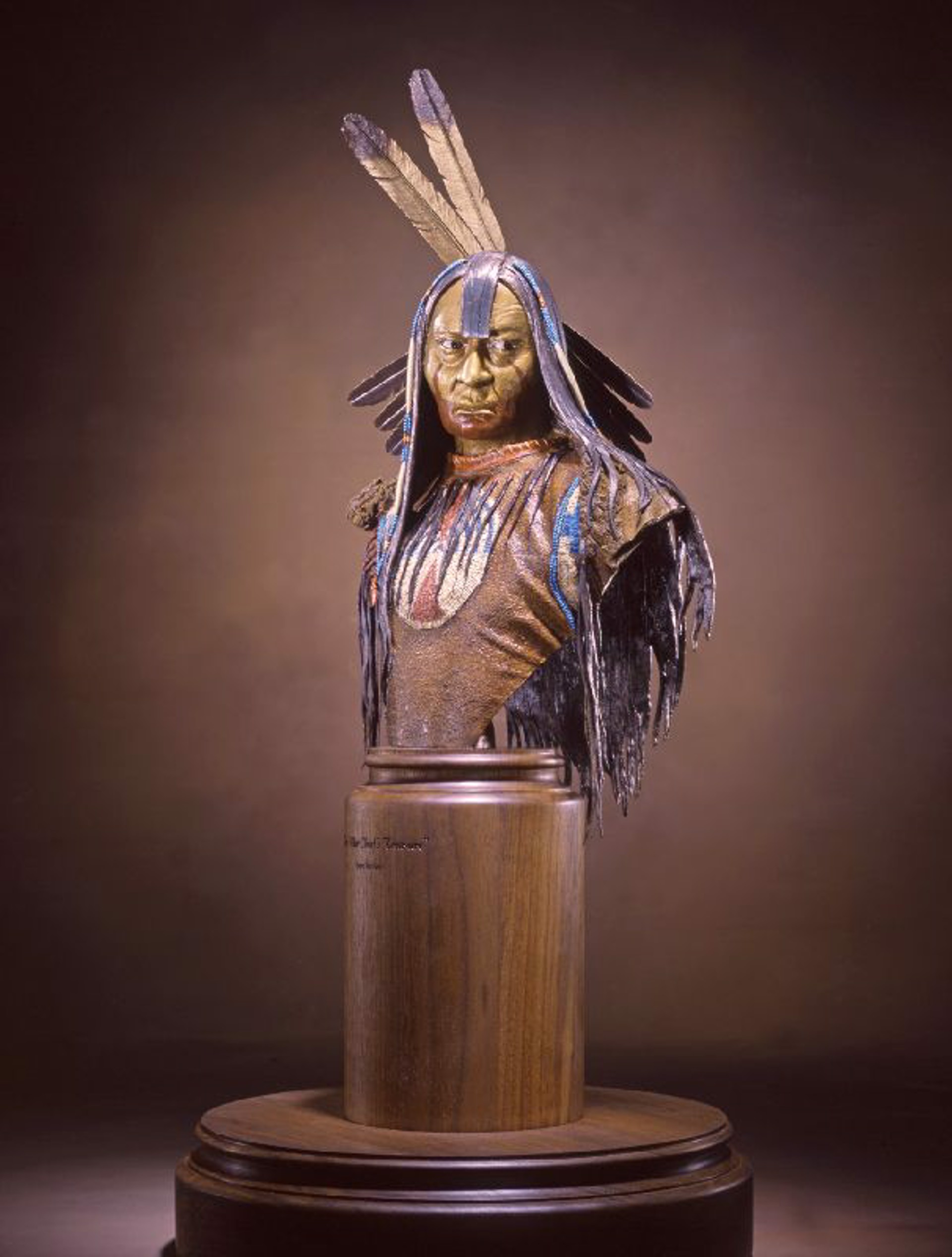 The War Chief's Treasure (bust) by Dave McGary (sculptor) (1958-2013)