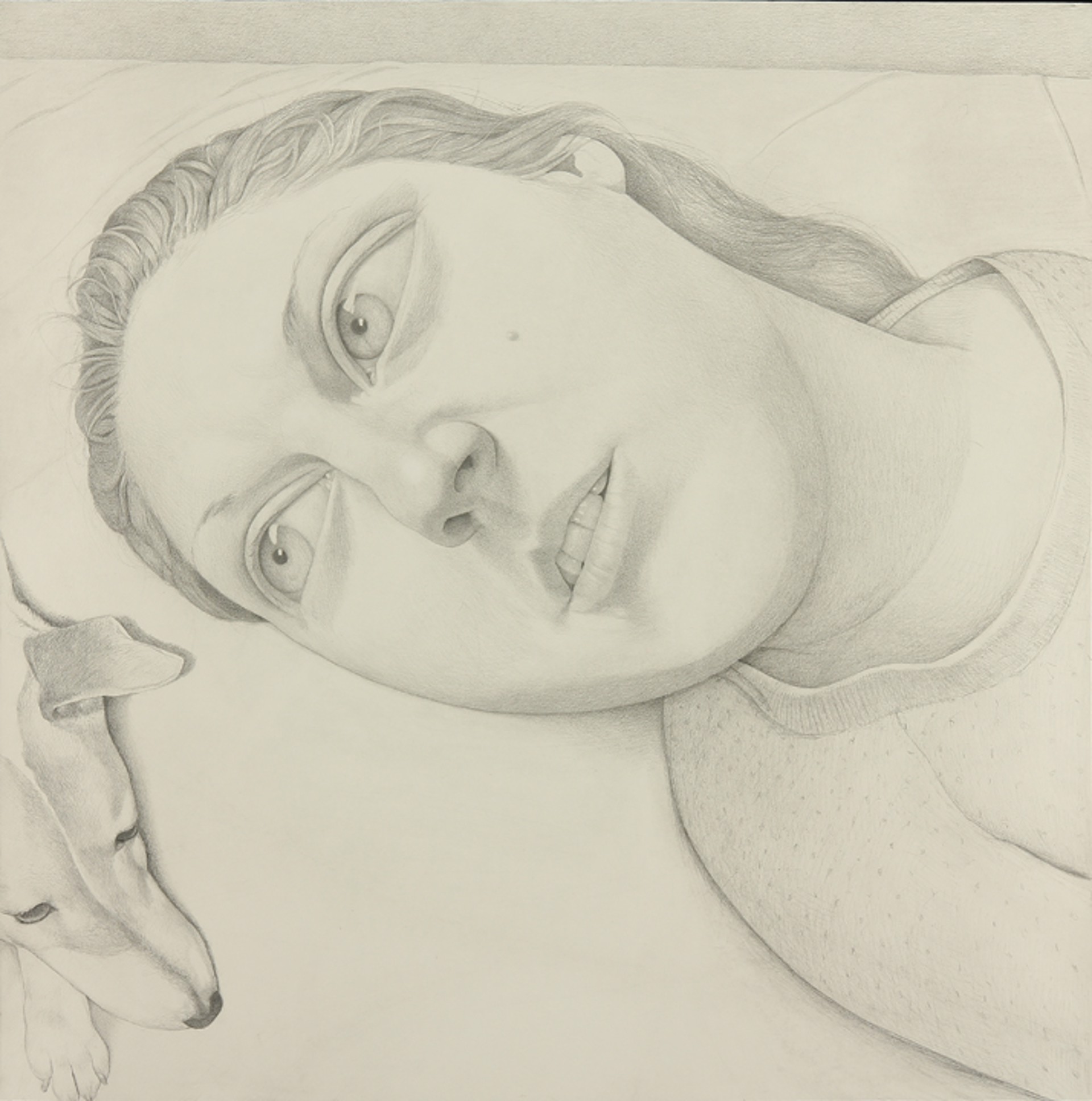 Untitled with Dog by Travis Collinson