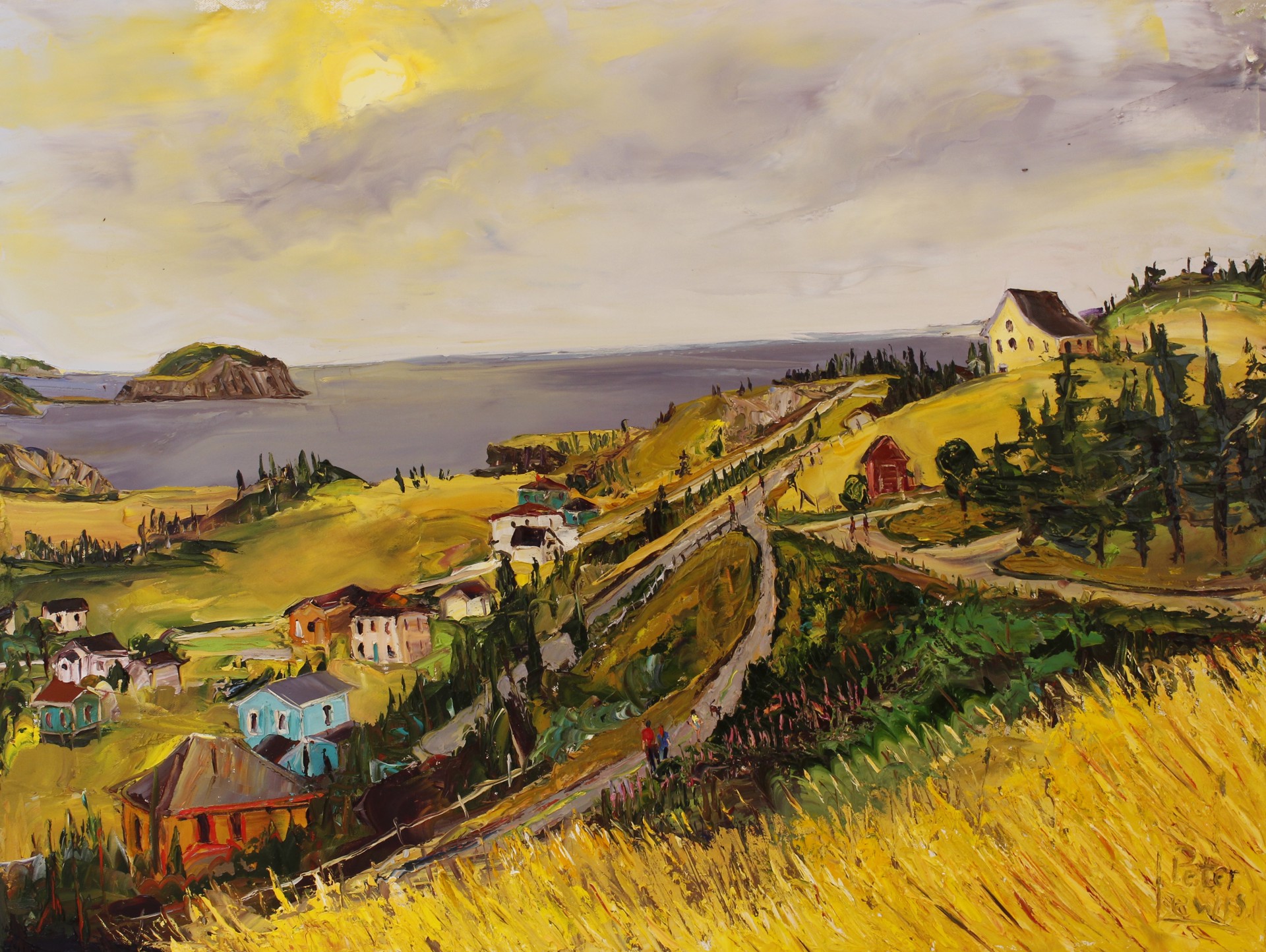 Skerwink Trail, Port Rexton by Peter Lewis