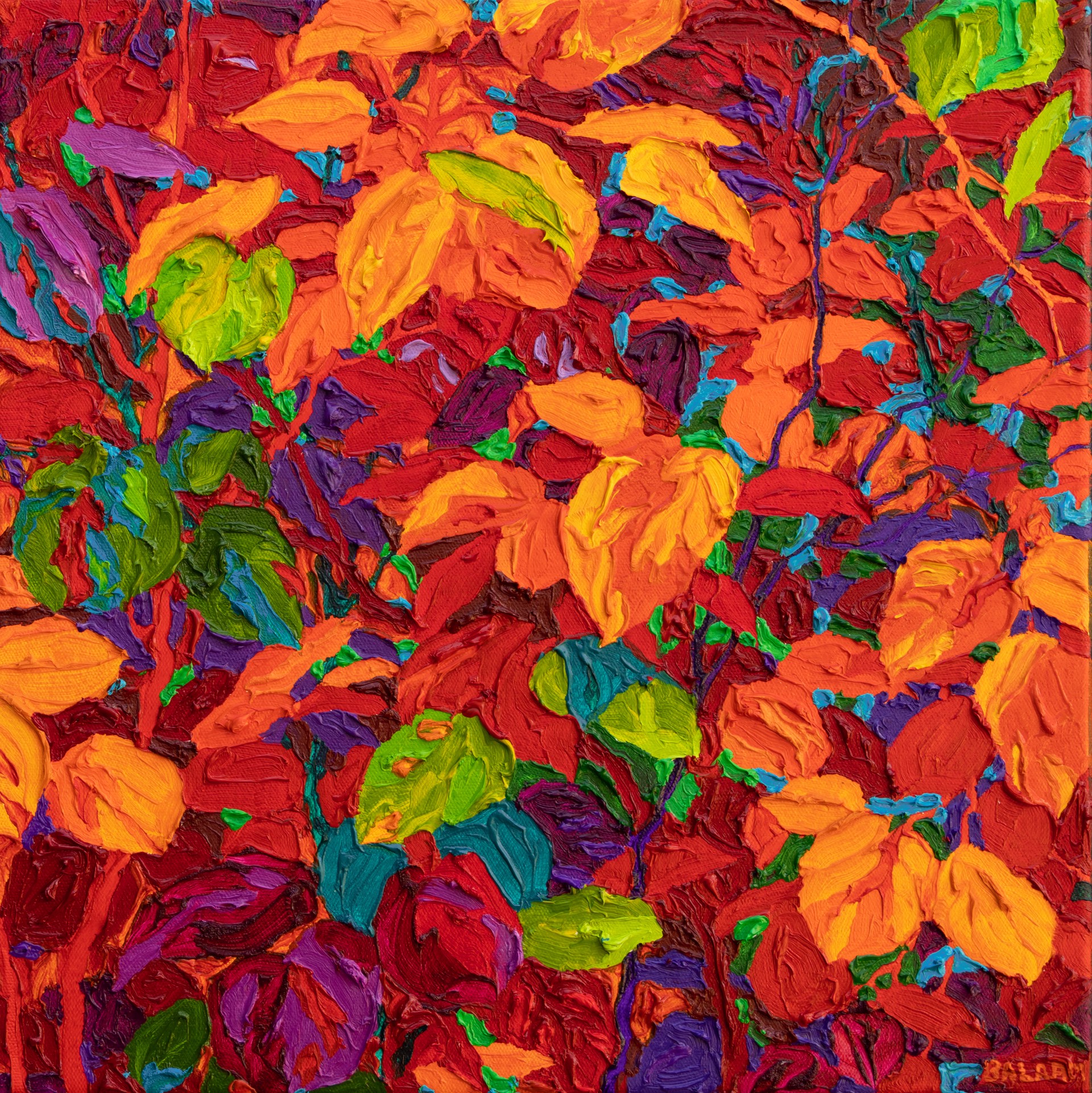 Every Leaf Series - Autumn Leaf Tangle by Frank Balaam