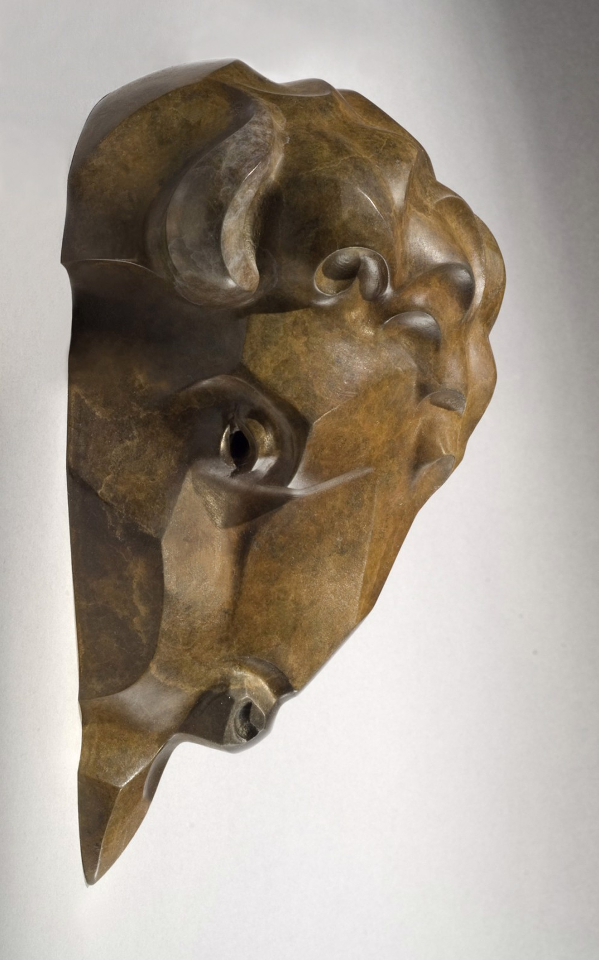 Bison Mask Maquette by Rosetta