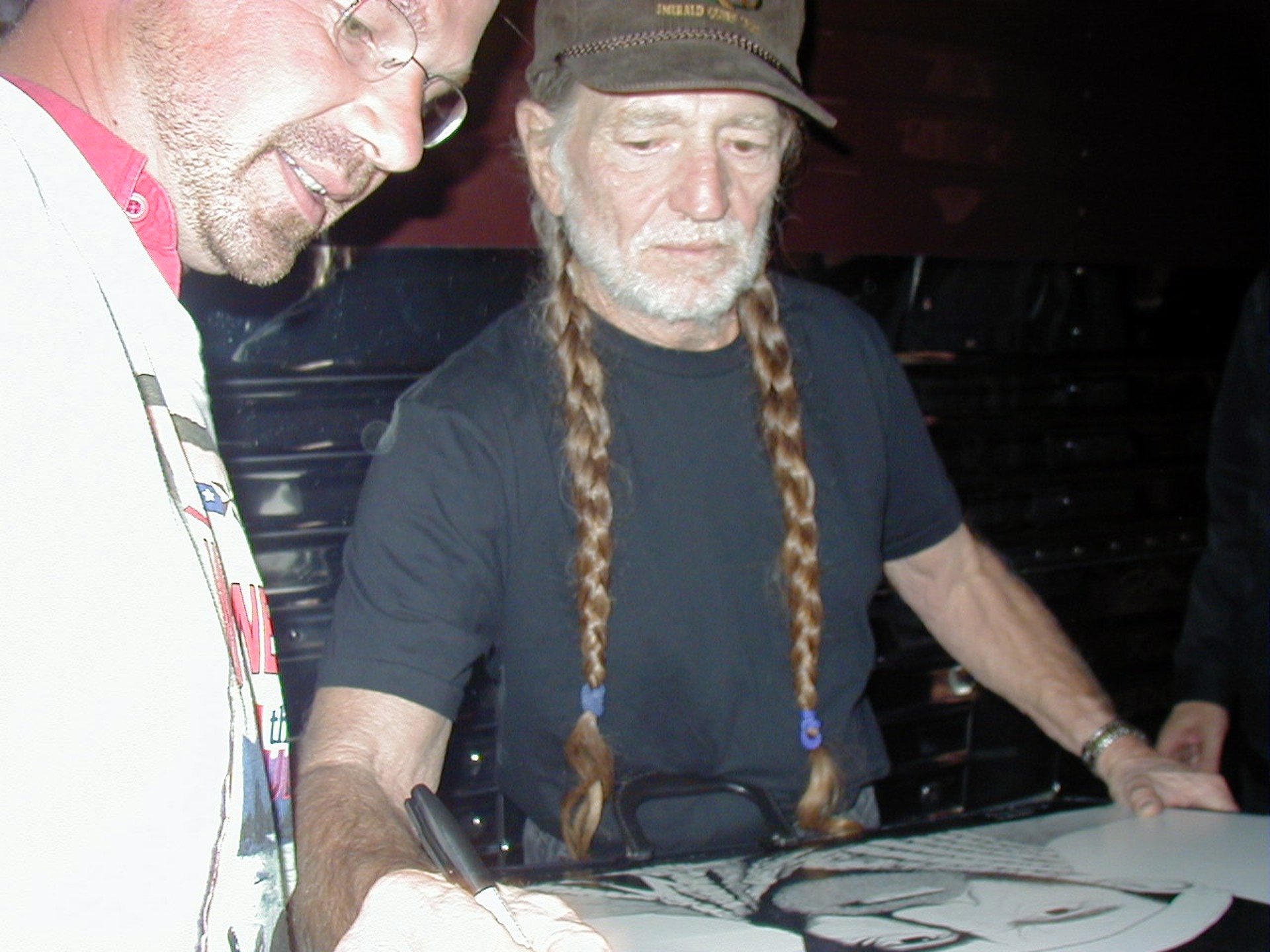 Permanently Lonely, autographed by Willie Nelson by Jim W. Coleman III