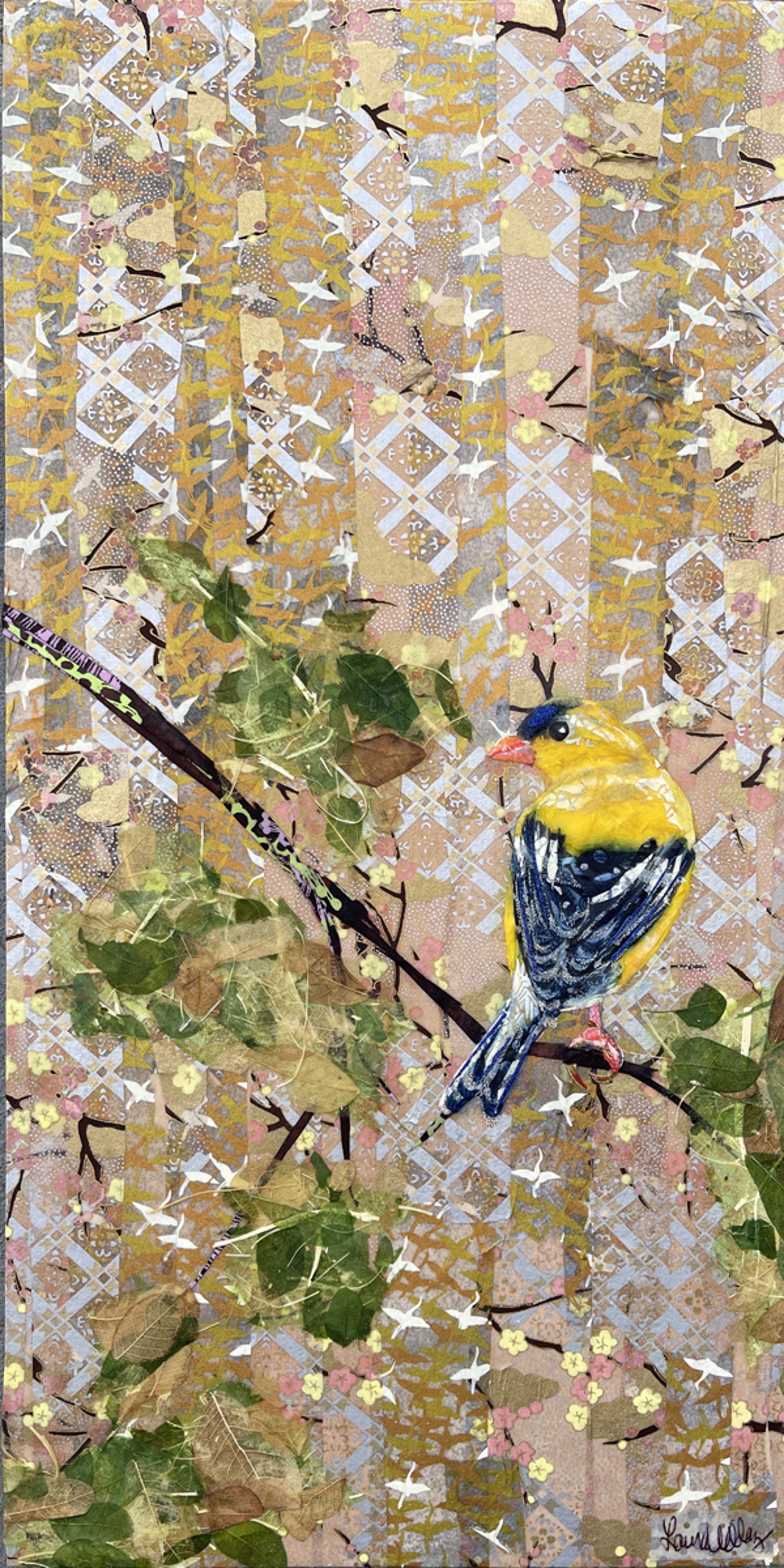 Goldfinch II by Laura Adams