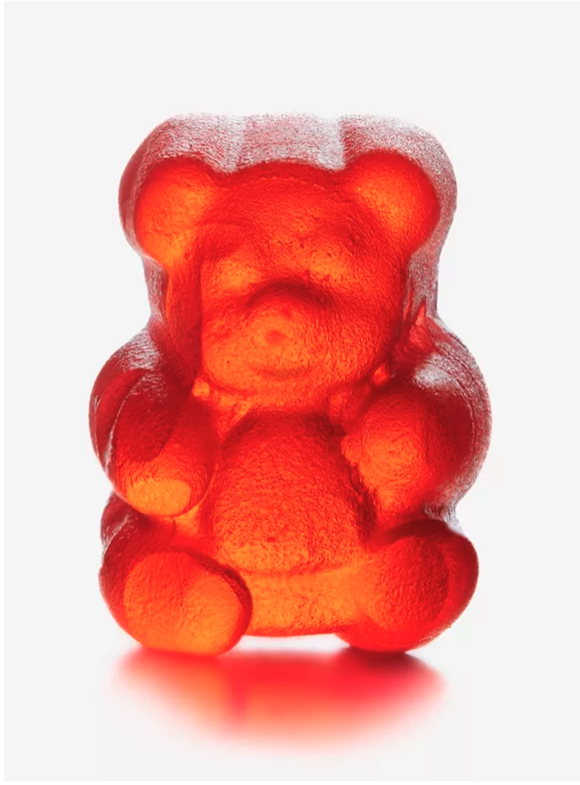 Red Gummy Bear by Peter Andrew Lusztyk / Refined Sugar