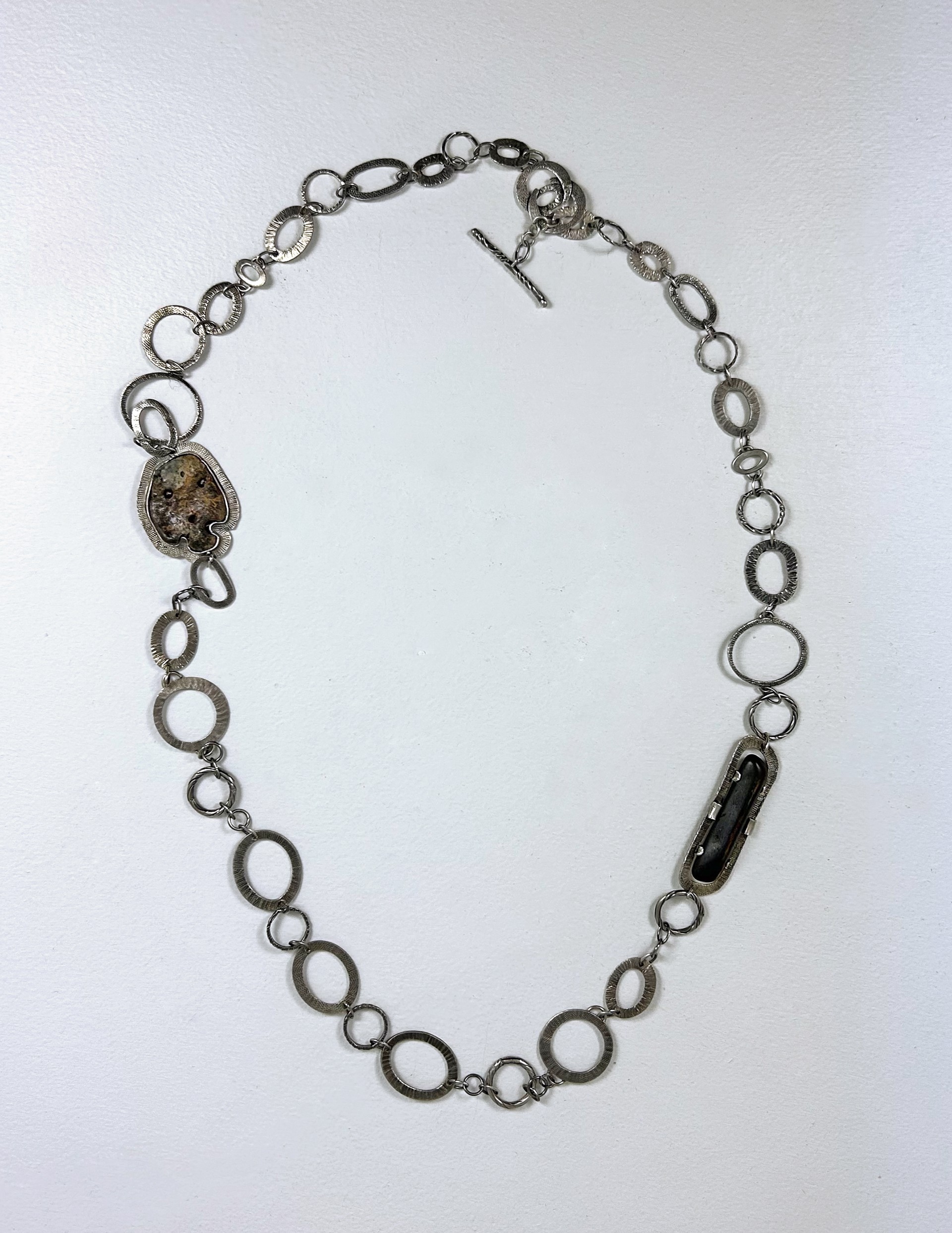 Beach Rock and Bone necklace by Beth Lonsinger