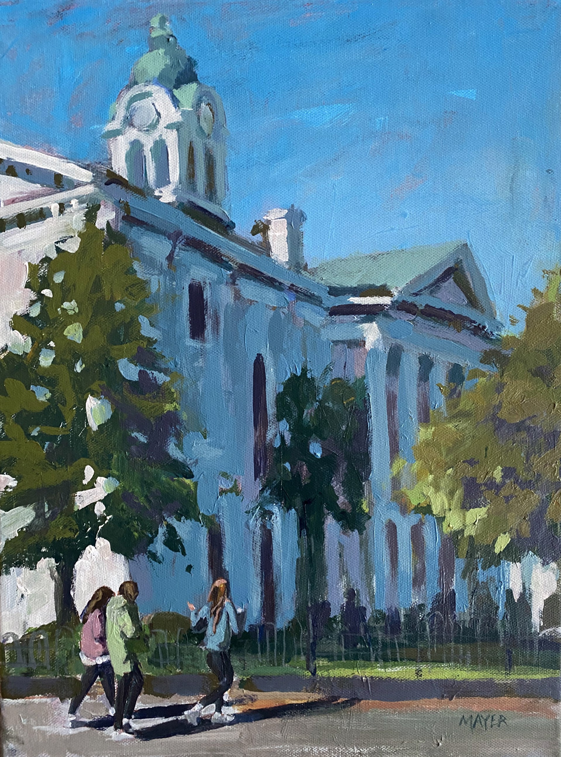 Oxford Mississippi Courthouse by Maggie Mayer Pacesetter Gallery