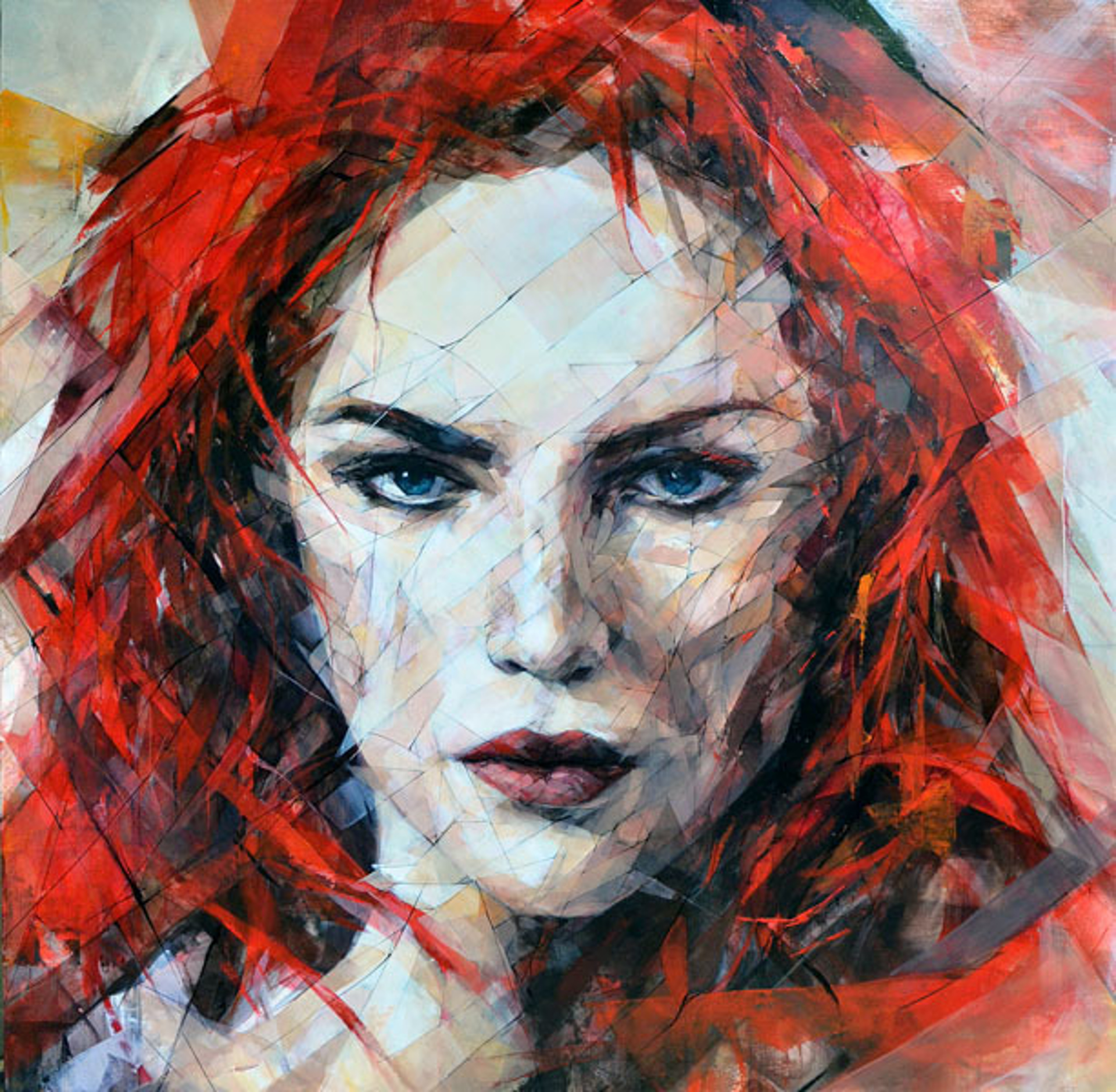 Red Portrait - *19 by Aiden Kringen