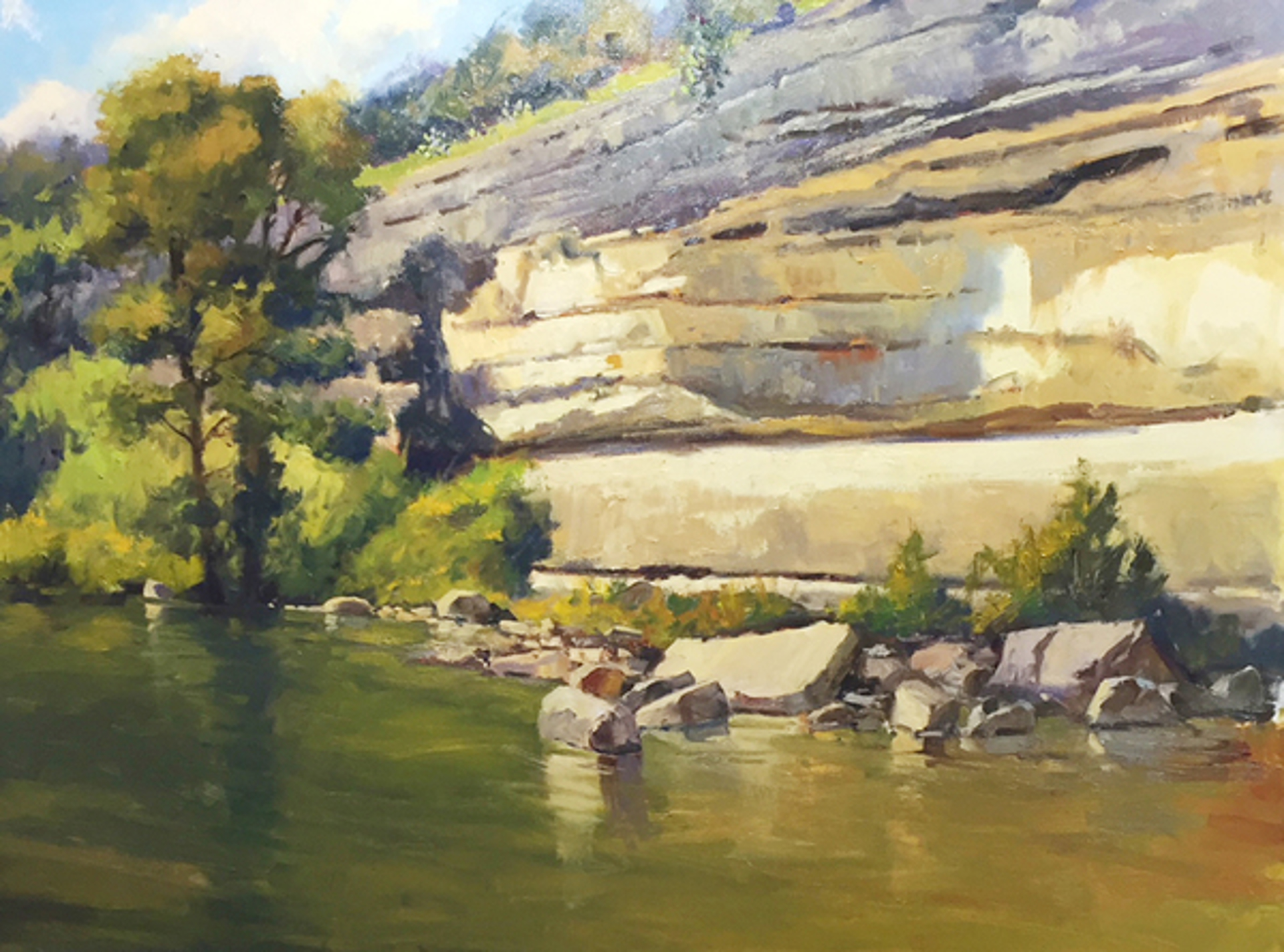 River Dugout by Rusty Jones