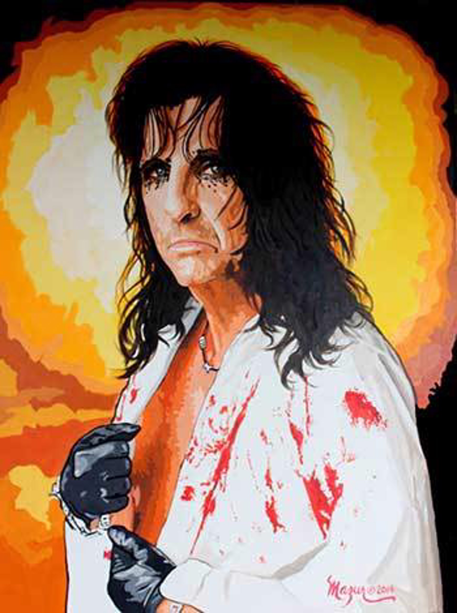 Alice Cooper by Ruby Mazur