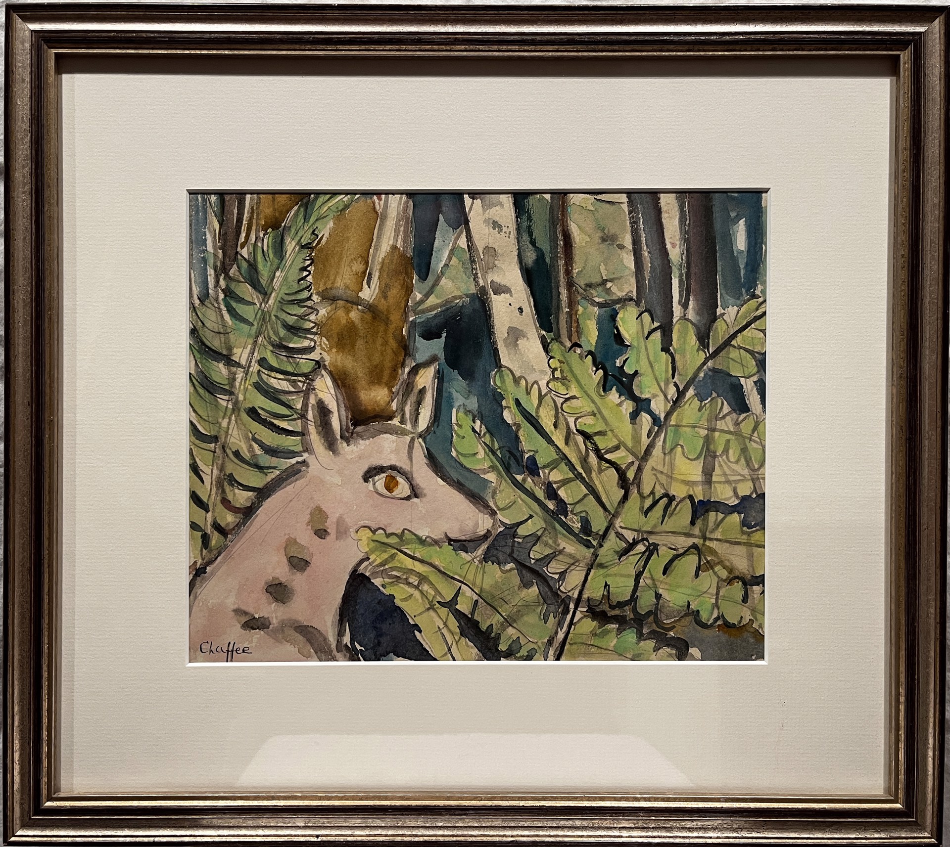 Fawn and Ferns by Oliver Chaffee