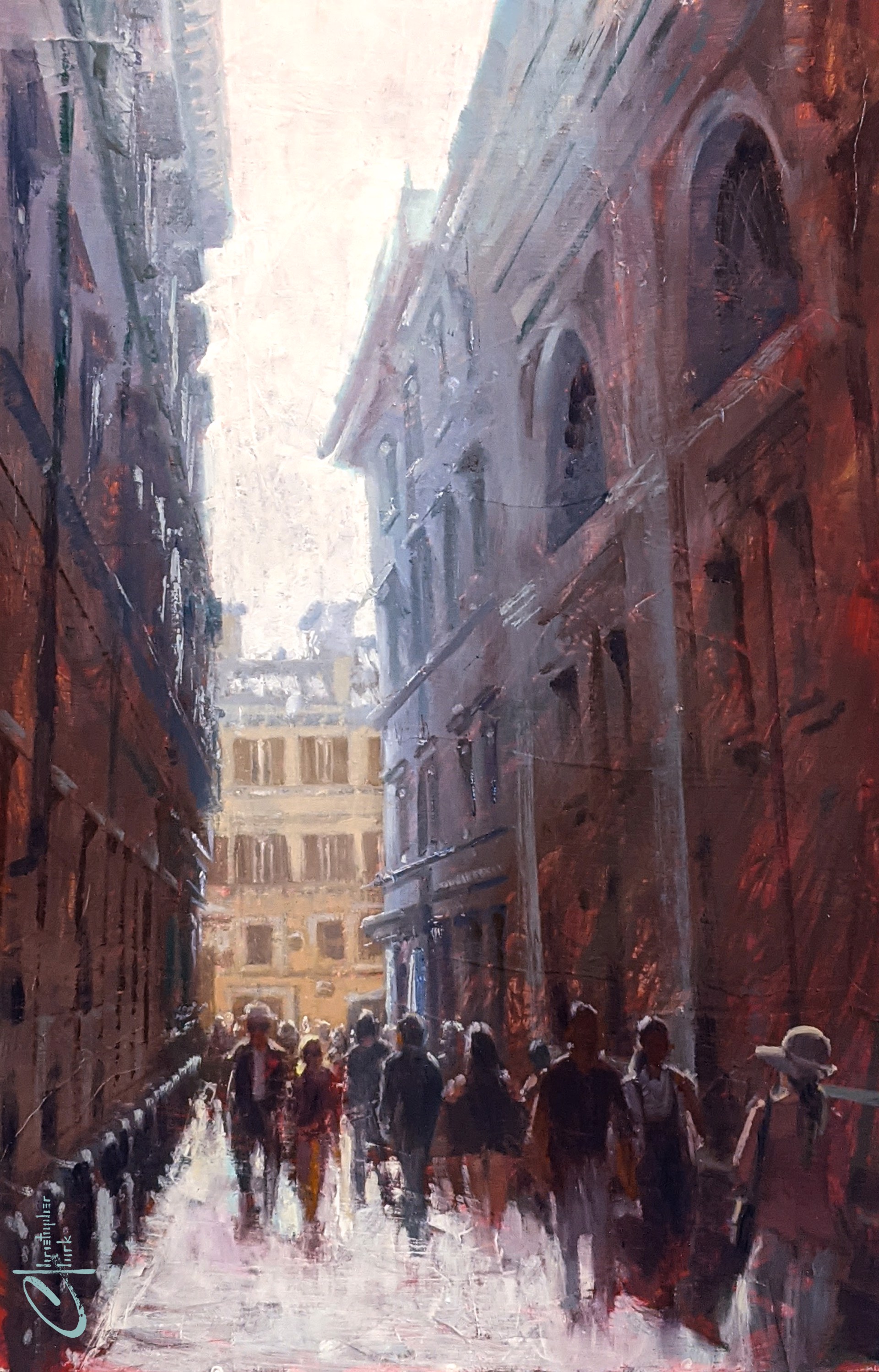 Rome Alleyway 2 by Christopher Clark