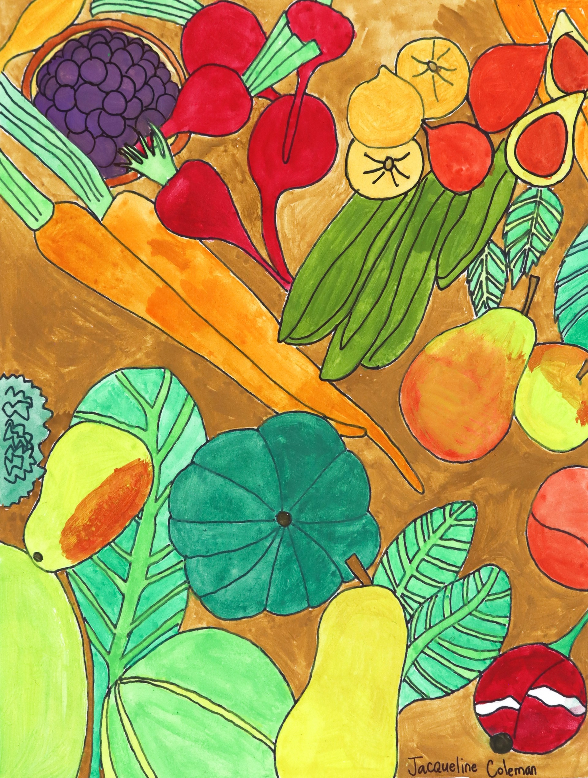 Fruit and Veggies by Jacqueline Coleman