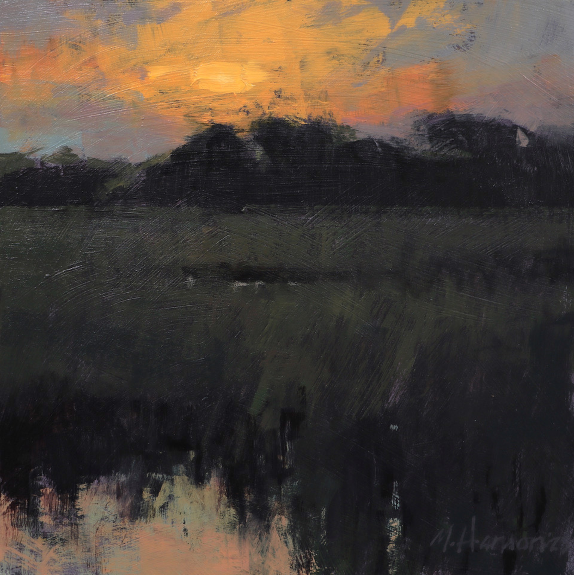 Eloquent Evening by Marc Hanson, OPAM