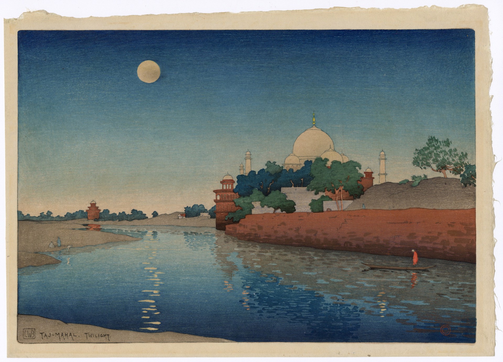 Taj Mahal - Twilight by Charles Bartlett