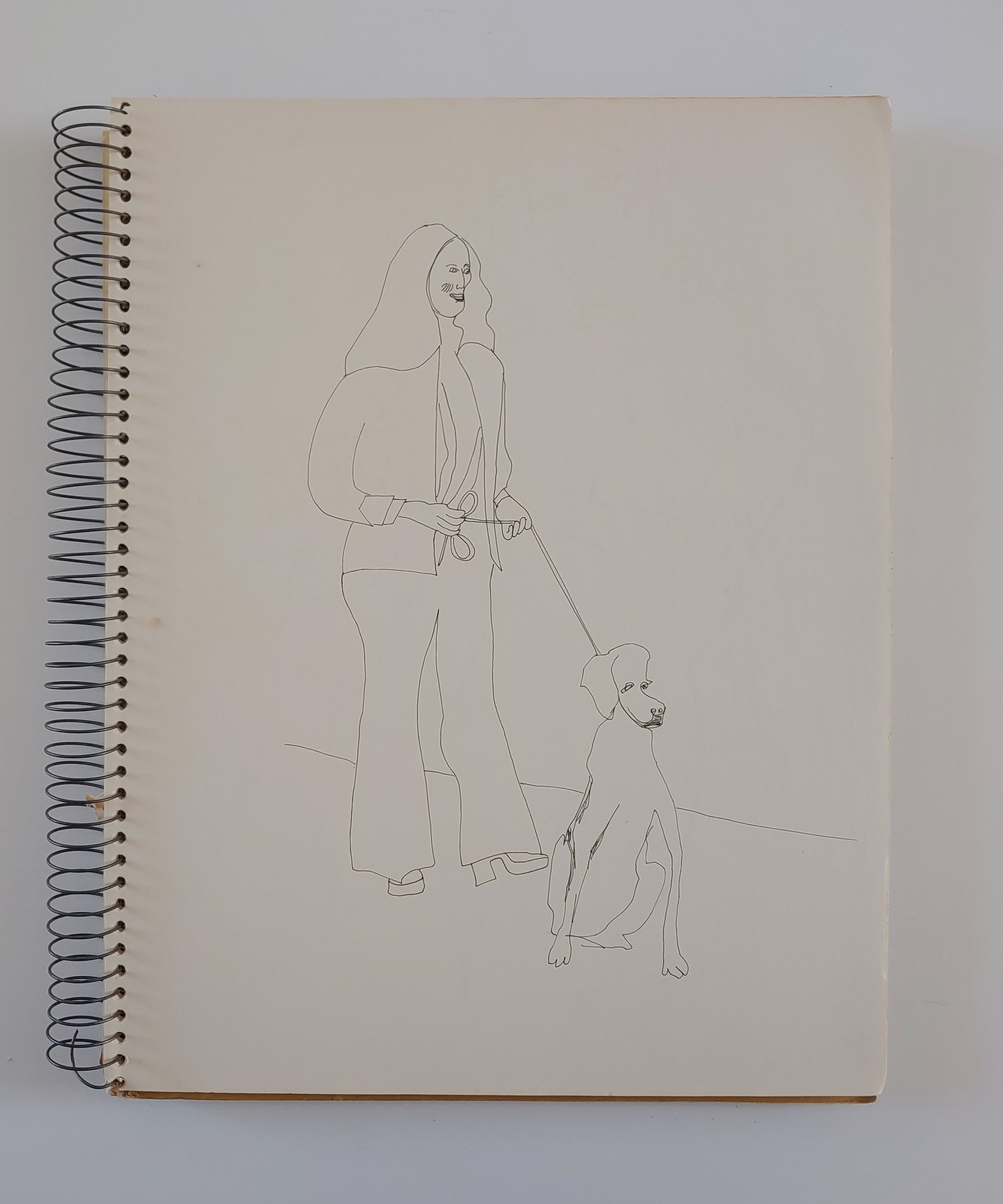 February 1973 Sketchbook by David Amdur