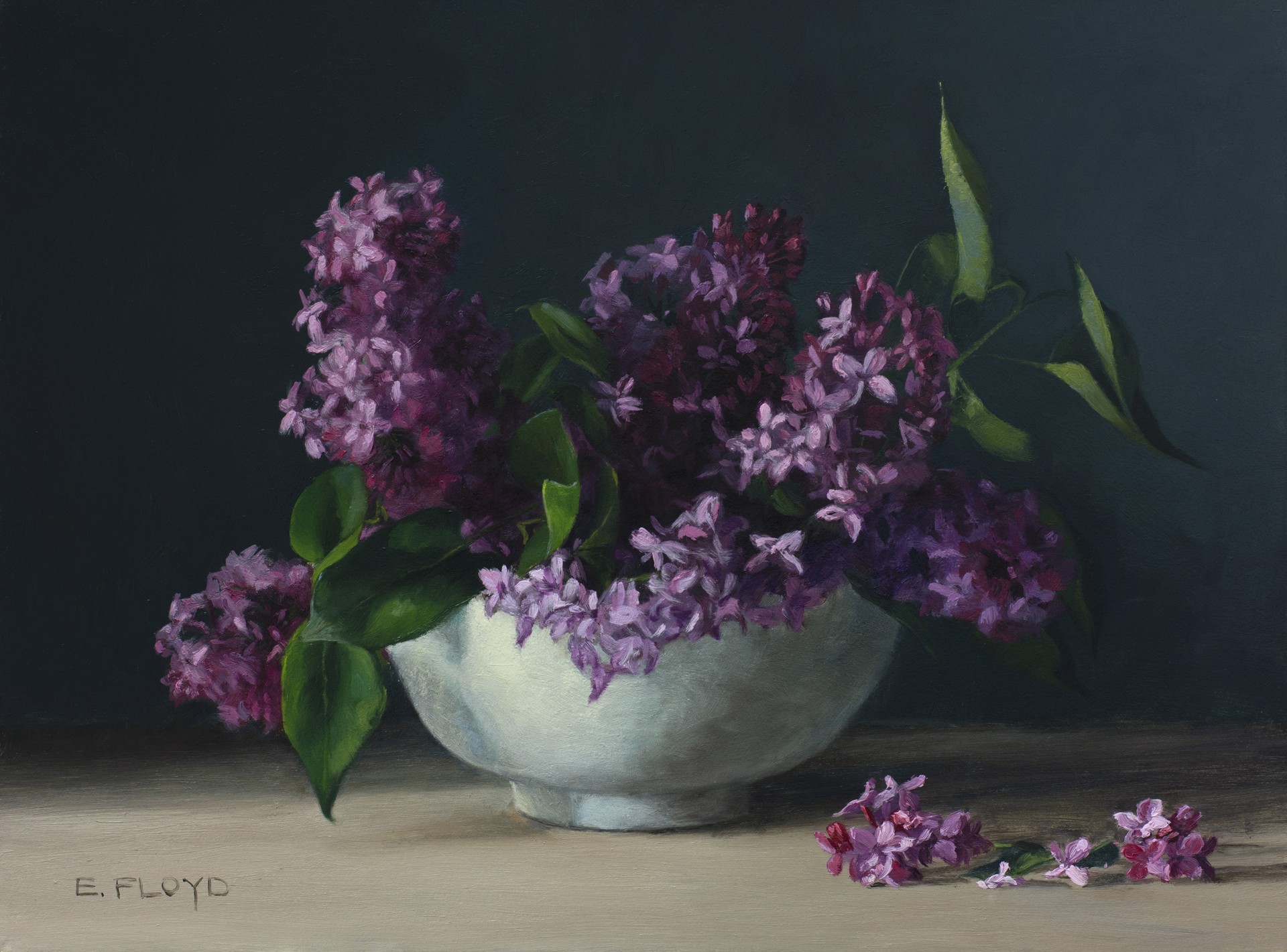 Lilacs by Elizabeth Floyd