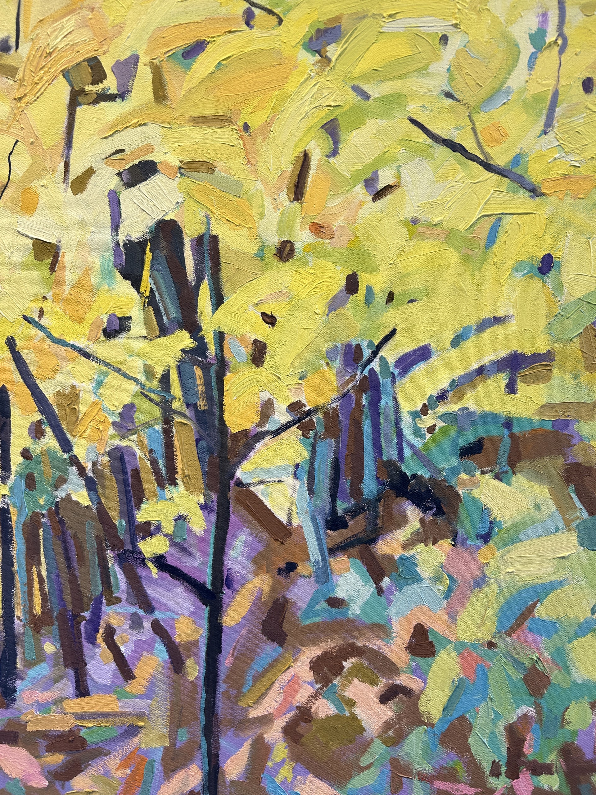 Yellow Leaves by Krista Townsend