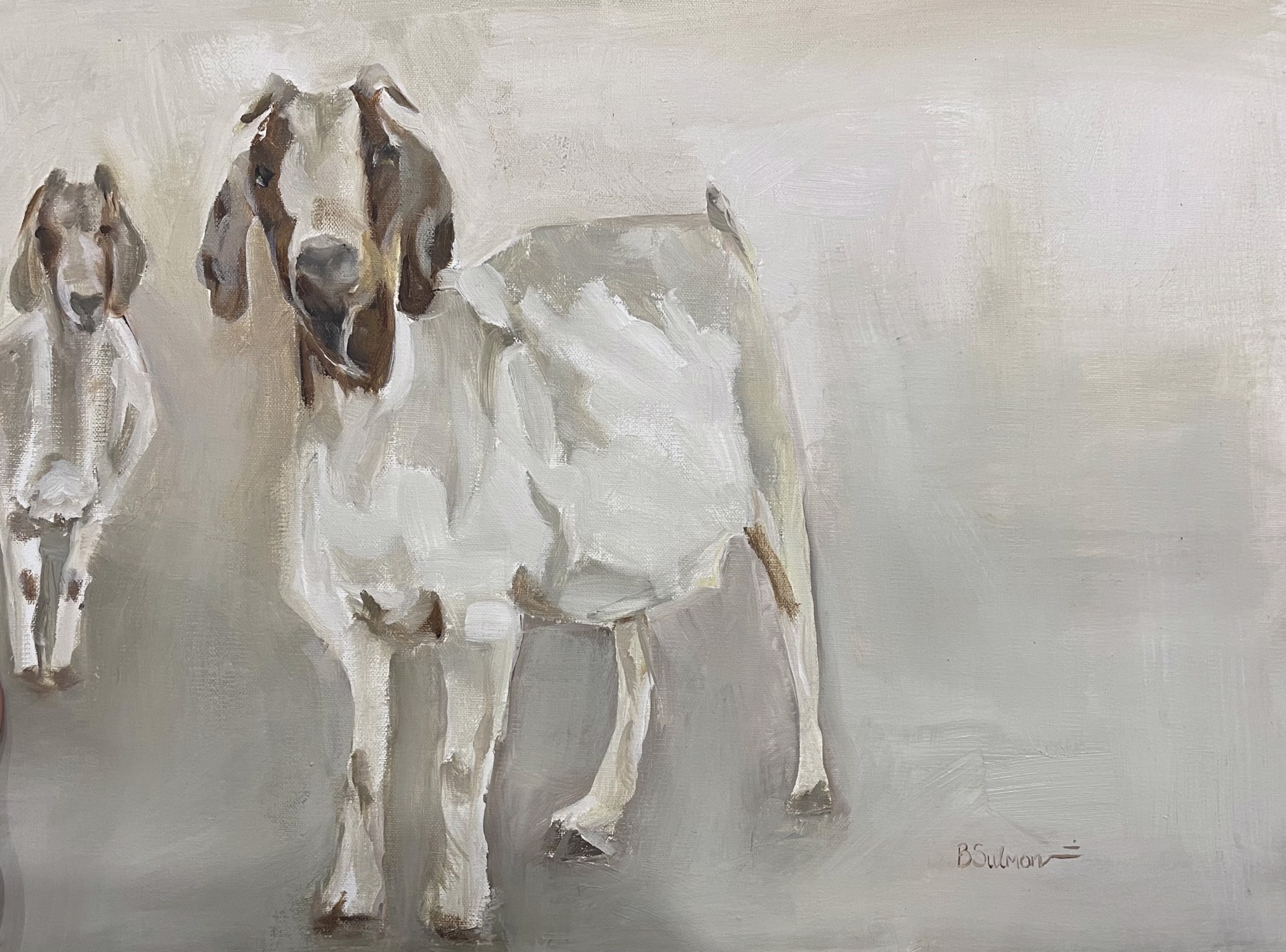Goats by Brenda Sulmonetti