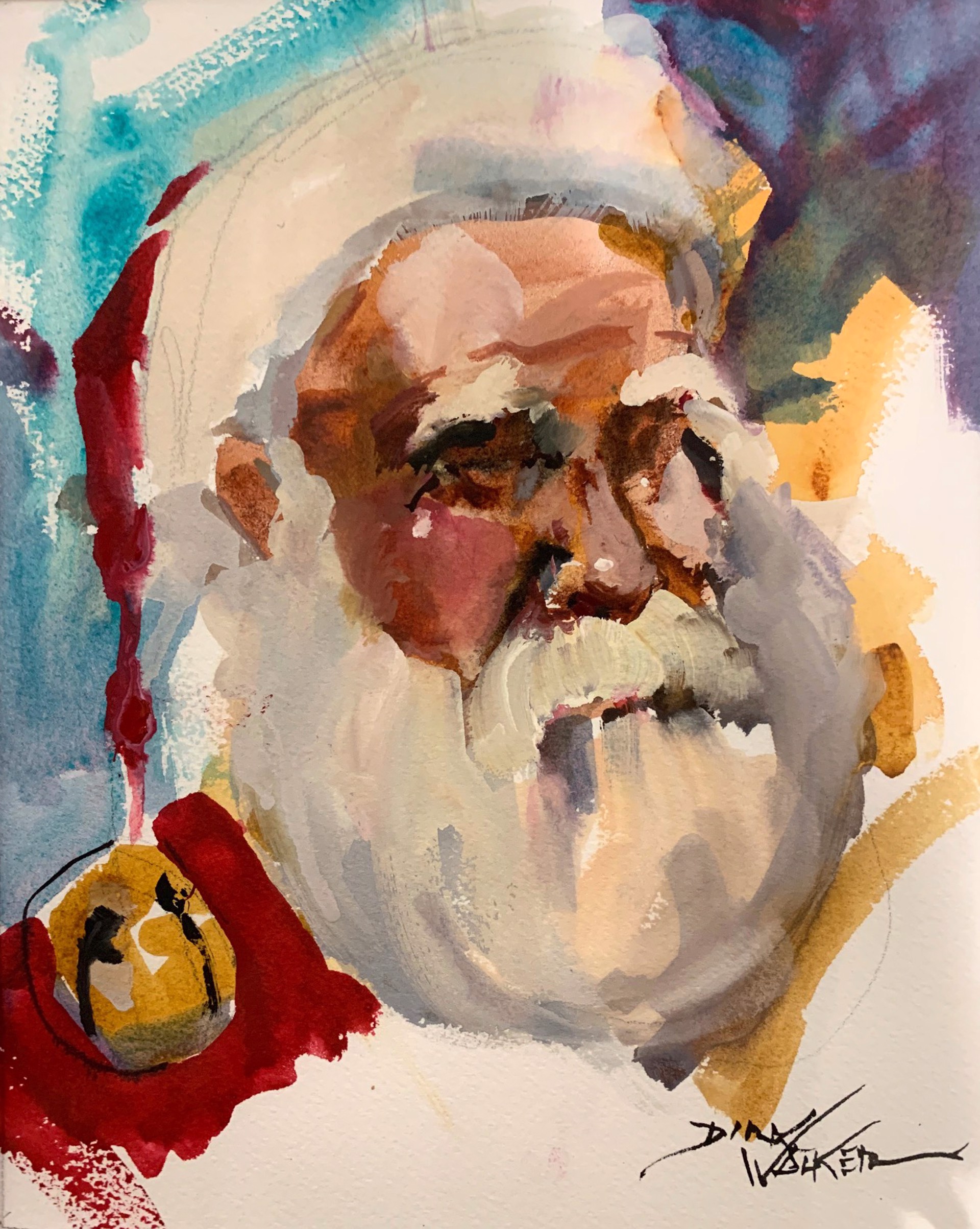 Santa II by Dirk Walker