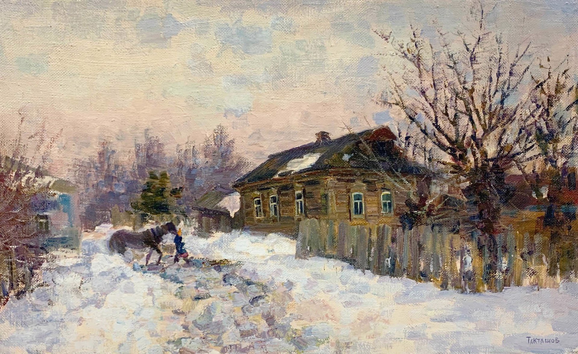 Winter by Ismyatula Taktashov