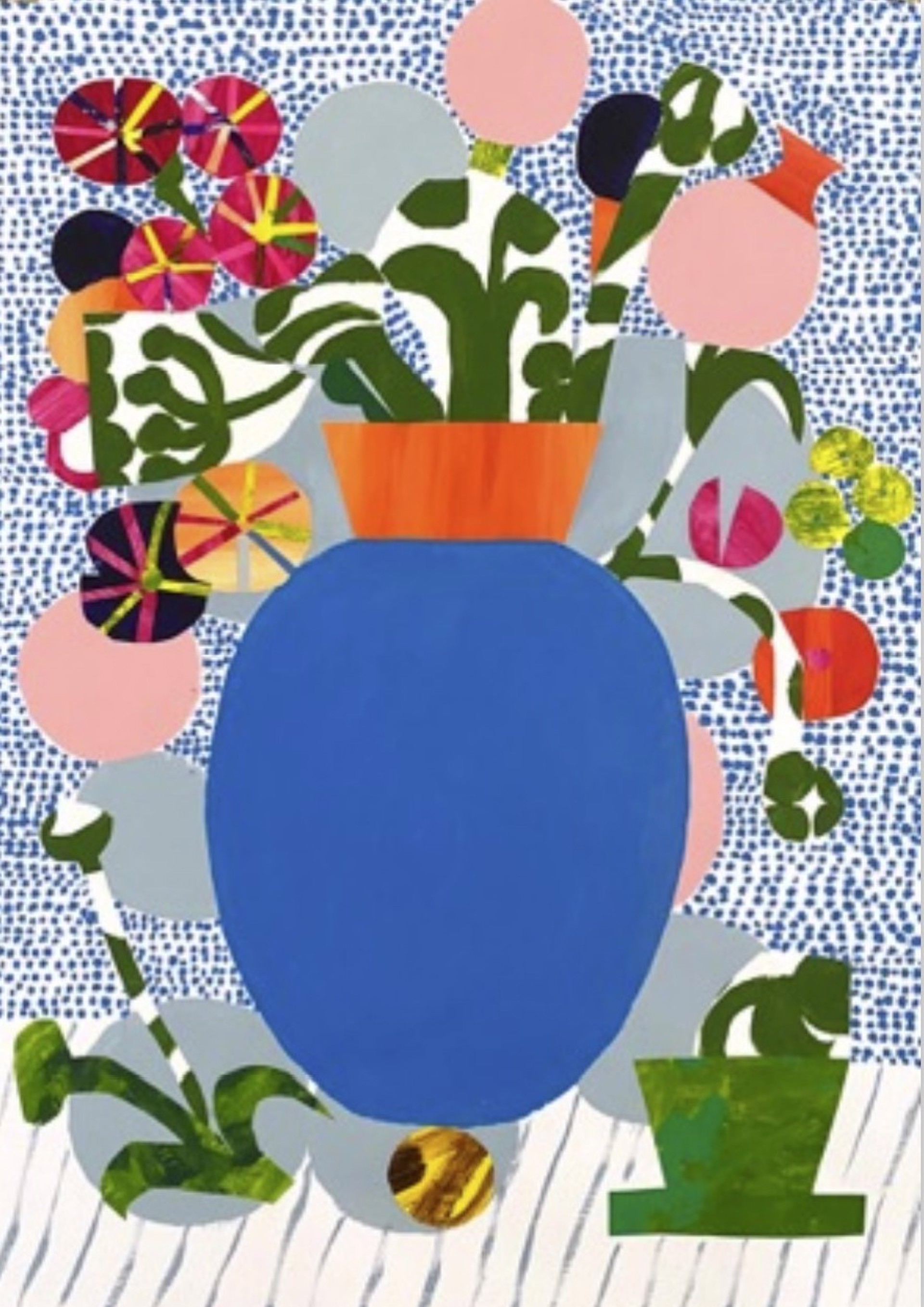 Vase and Flowers I by Maria Lundström