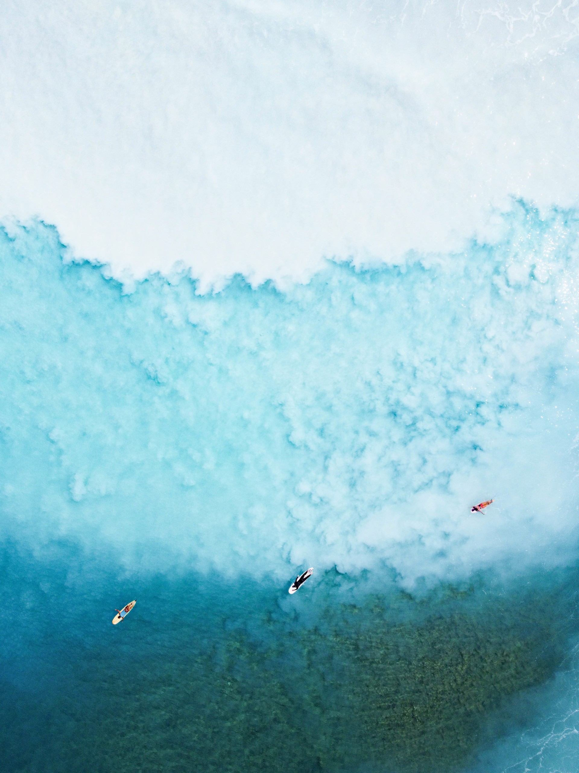 Surfer #13- Multiple Sizes Available Upon Request- Aerial Scapes Edition of 5 by Raffaele Ferrari