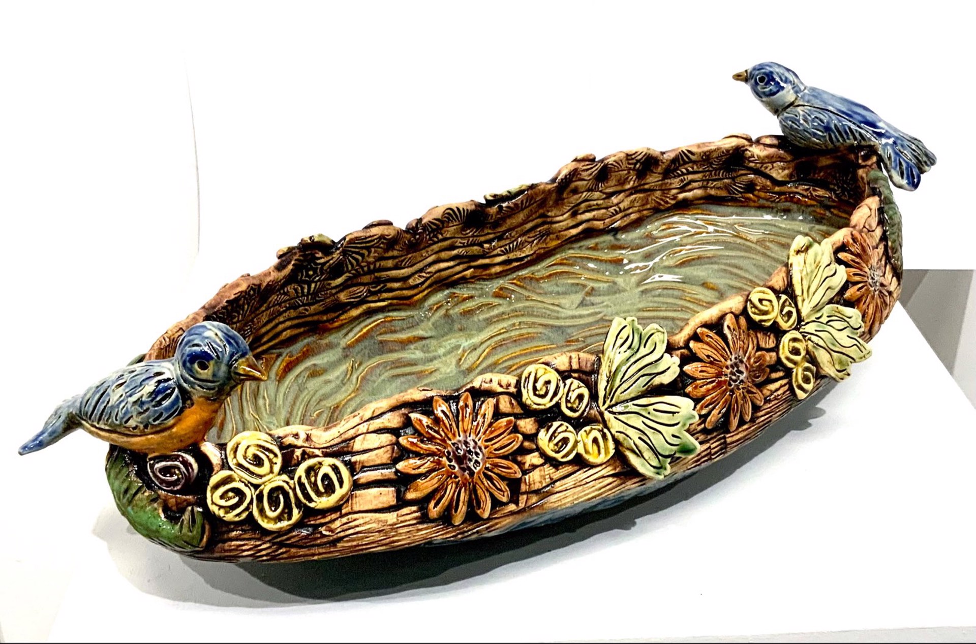 Bluebird Nest Boat by Judy Brater
