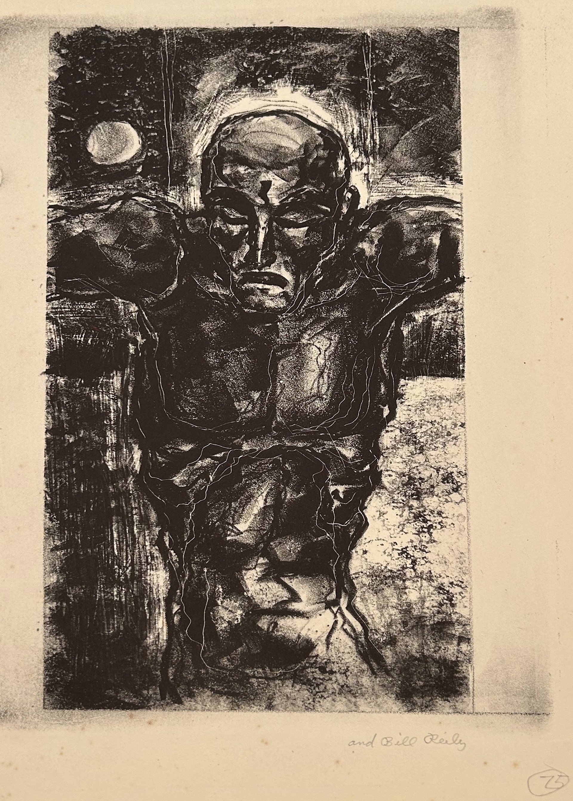 75. Untitled Figure (with Dorothy Jean Kreuger) by Bill Reily Prints