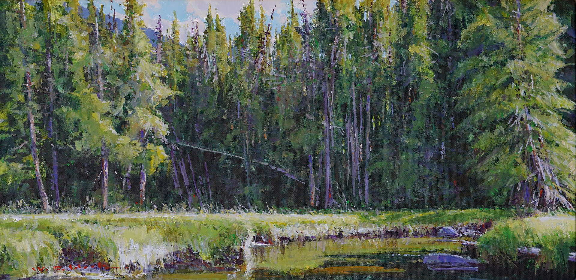 Headwater by William C. Hook | Meyer Gallery