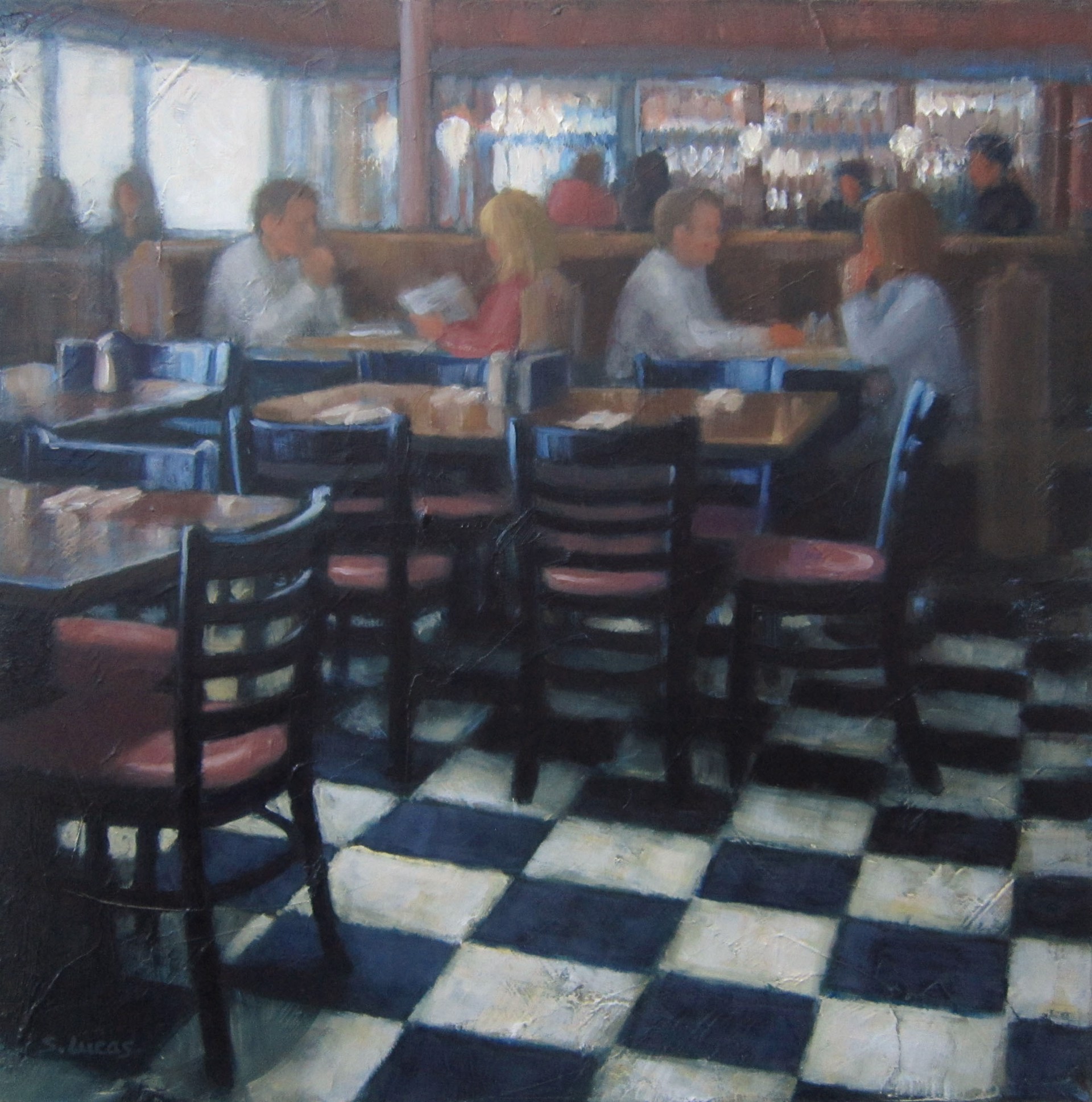 Lunch at the Olympia by Sarah Stifler Lucas