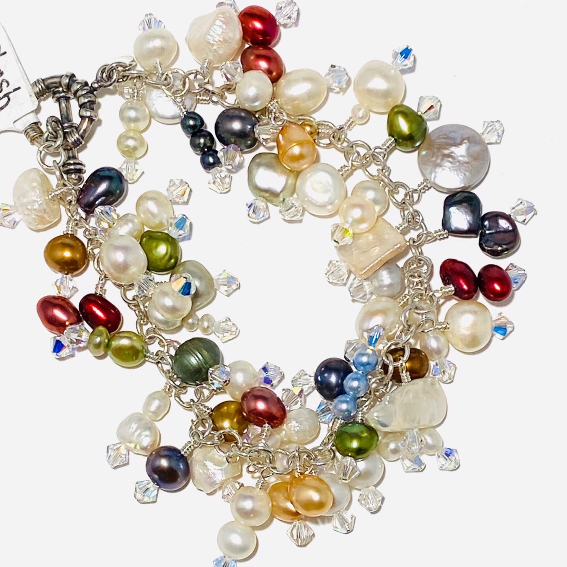 Crazy in Pearls Bracelet SHOSH23-13 by Shoshannah Weinisch