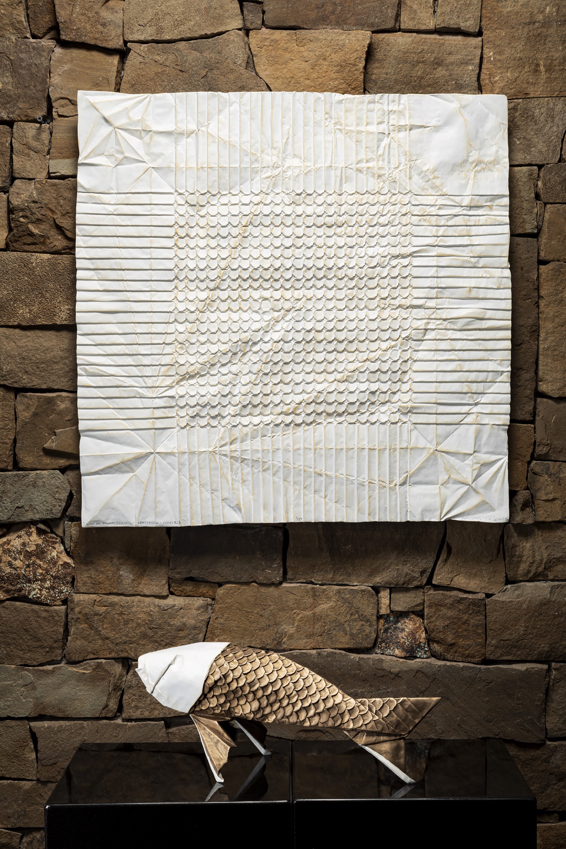 Fish of 10,000 Folds unfolded, Opus 425, with Robert J. Lang