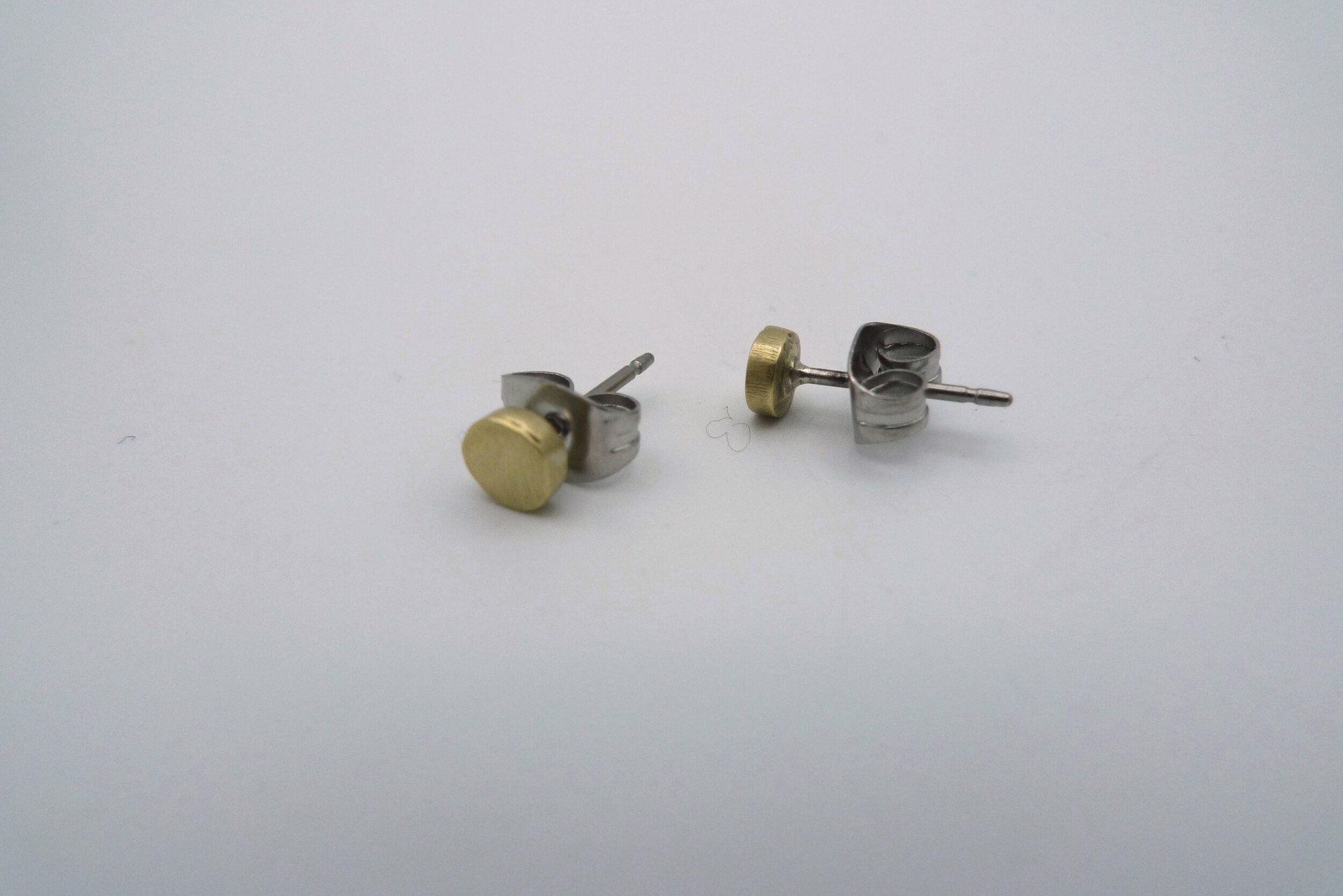 Tiny Dot Earrings with Jacket by Leah Staley
