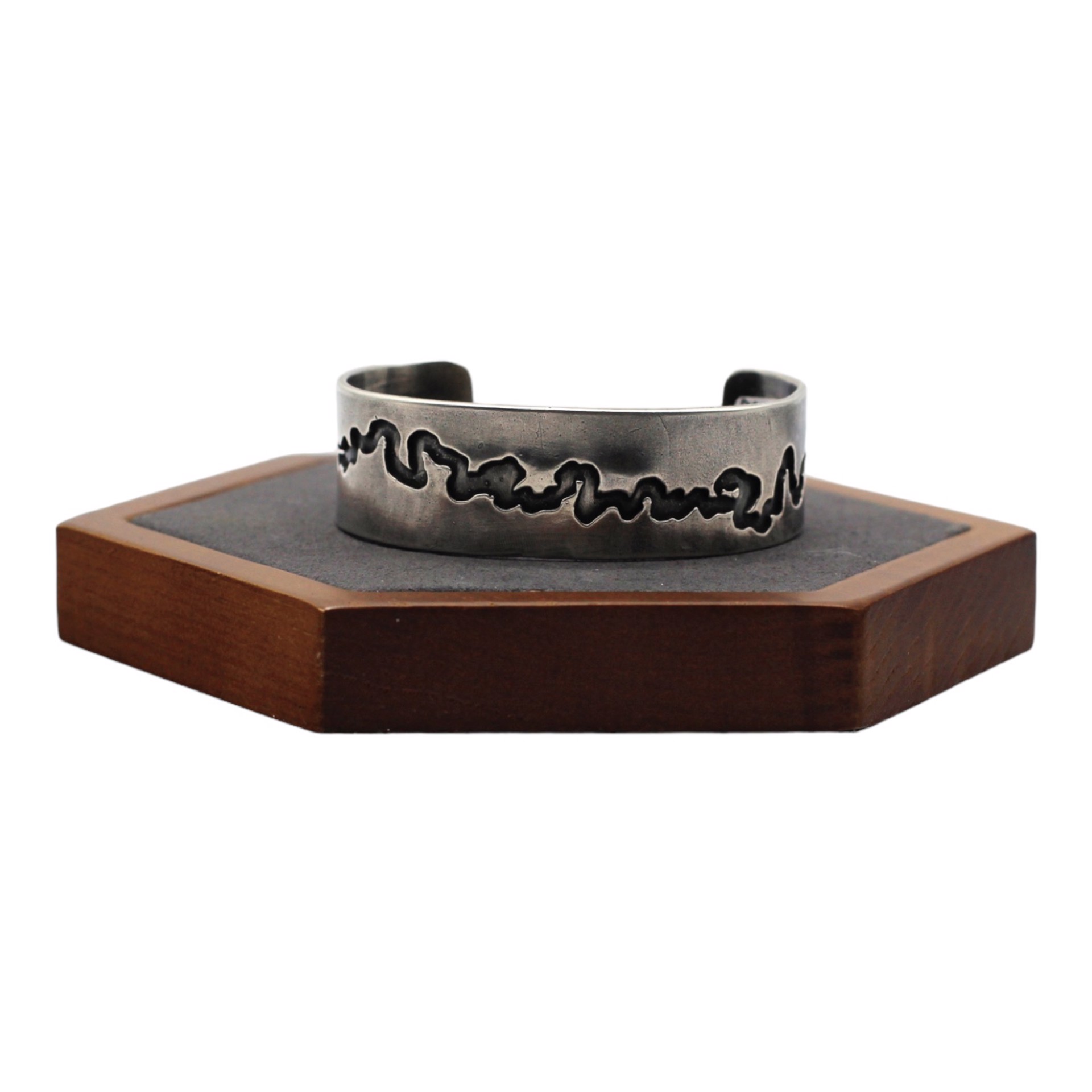 Small Smith River Cuff (Sterling Silver) by Emily Dubrawski