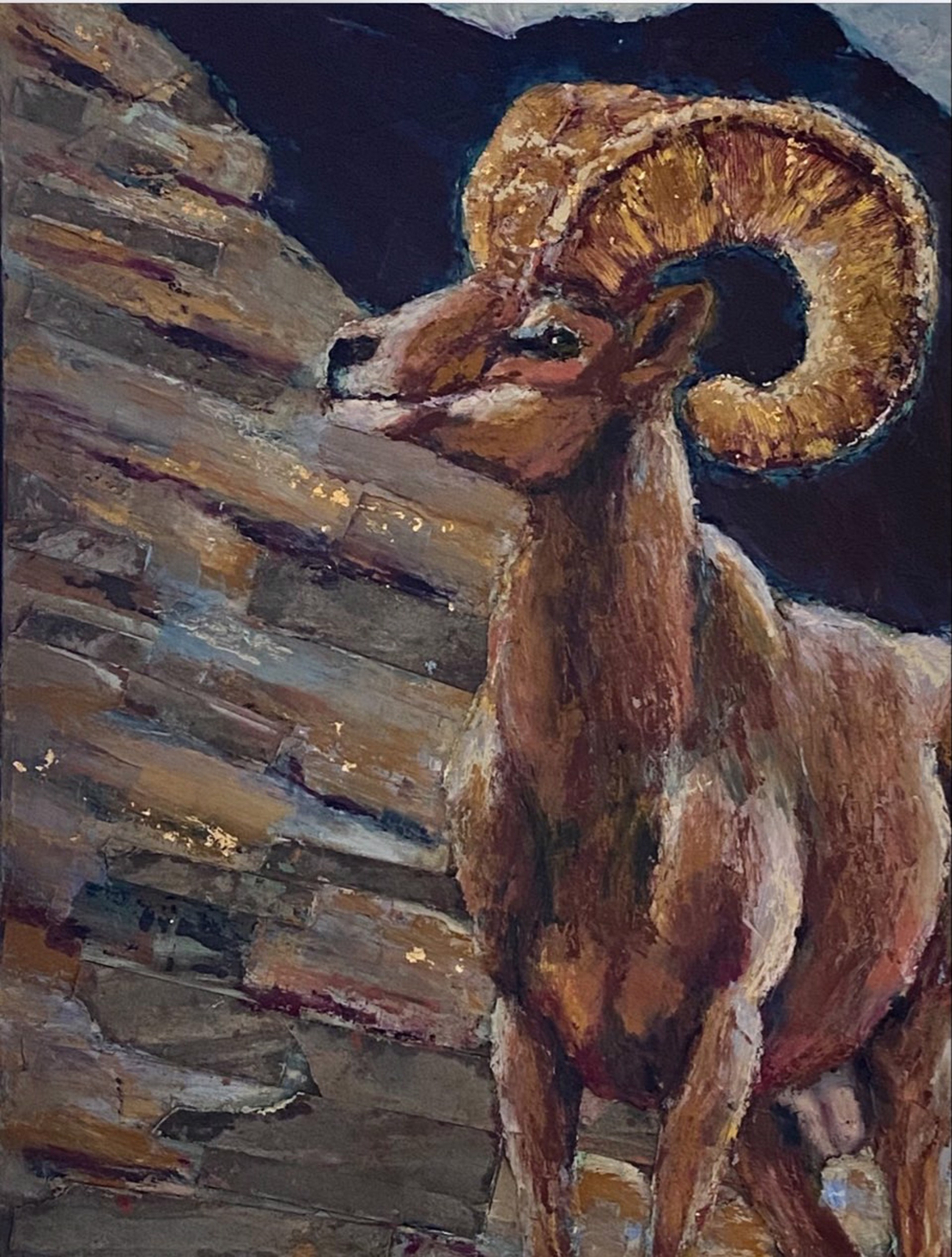 Mountain Big Horn by Hope Hailey