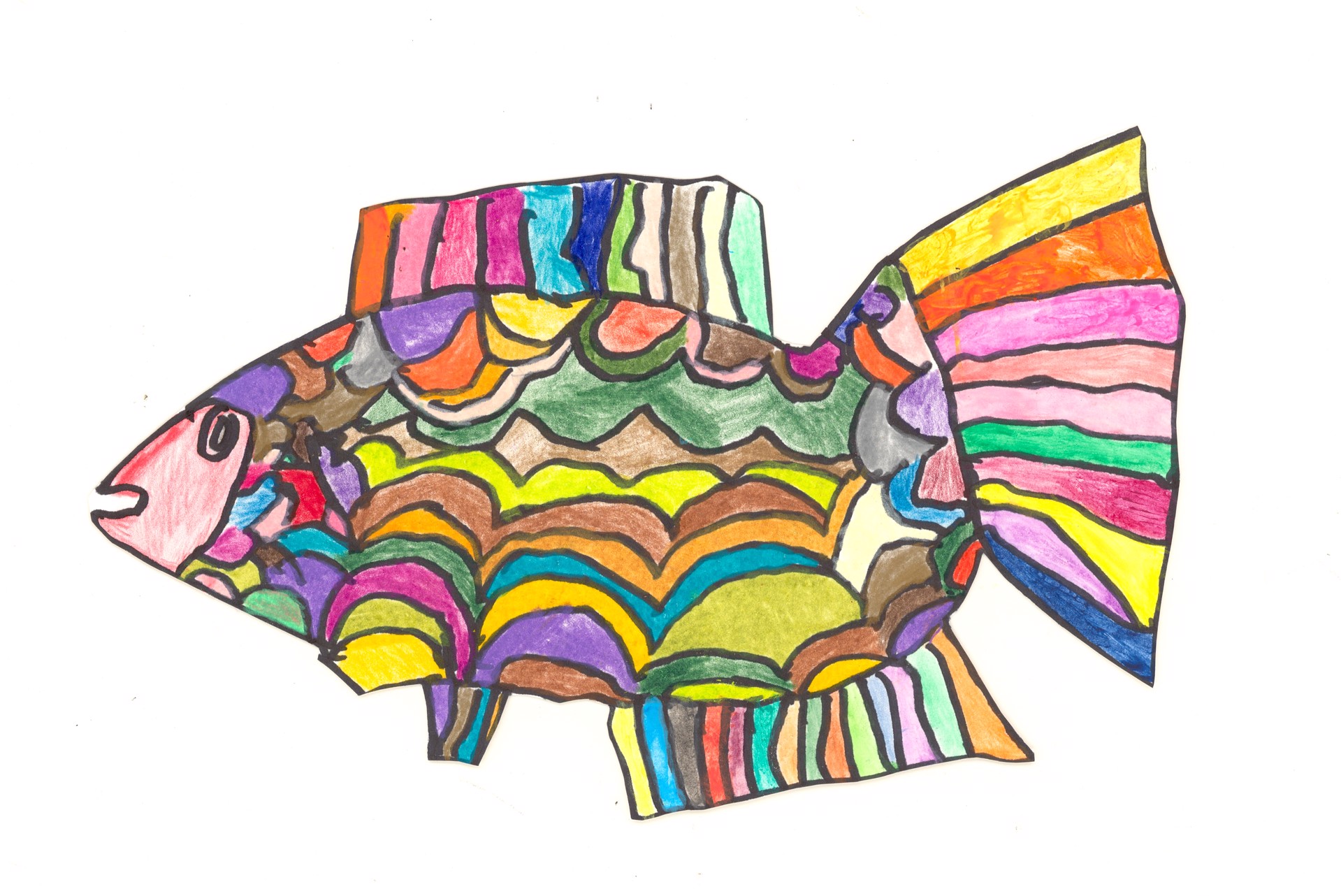 Rainbow Fish by Charmaine Jones