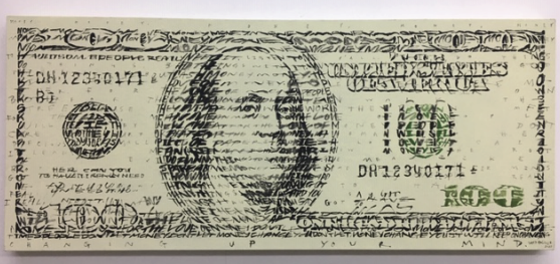 $100 Bill ('For The Love of Money' By The OJ's) by David Hollier